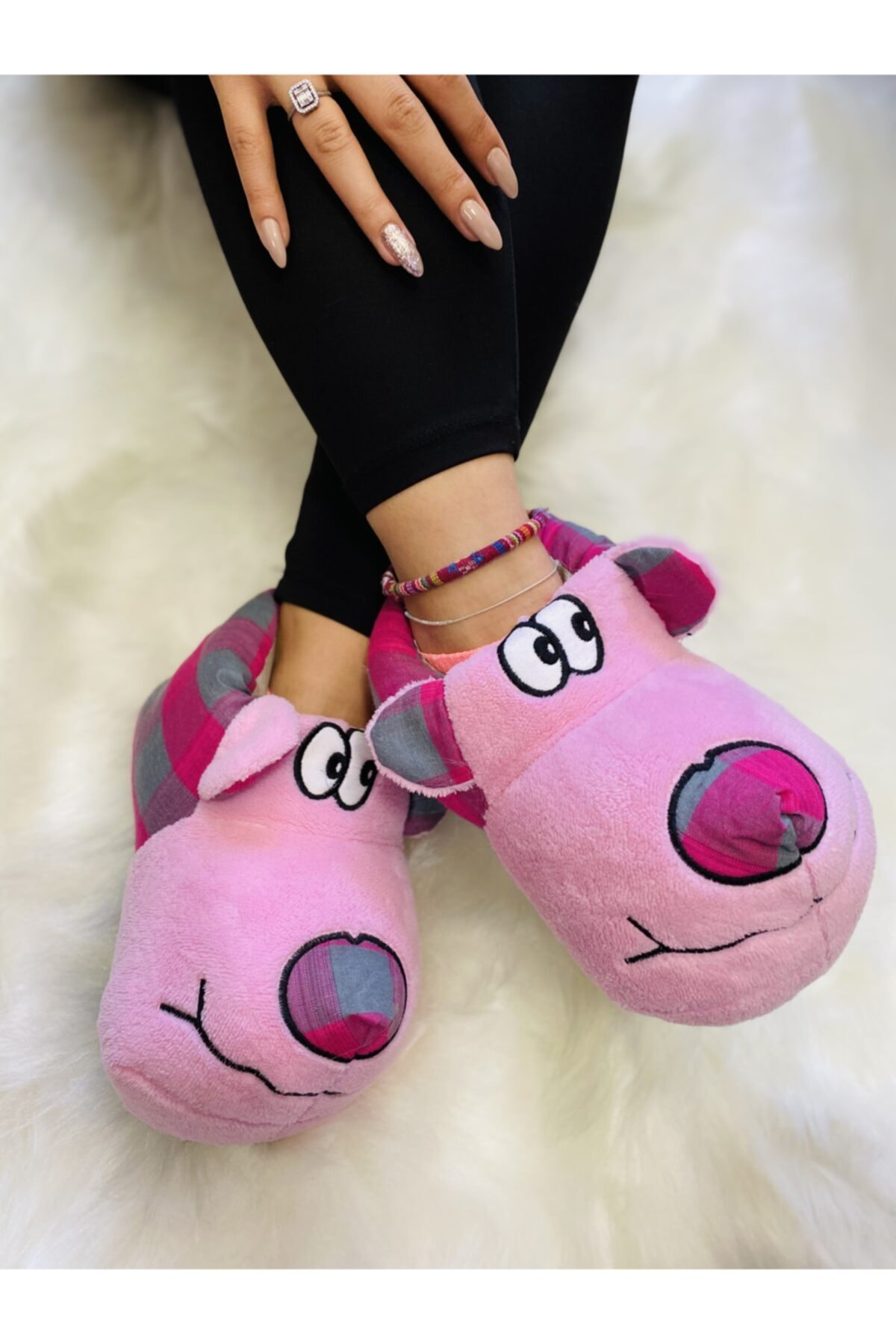 PoloJack Kadın Pembe Panduf - Pj-704