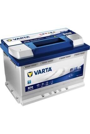 N70 12v 70ah (AMPER) Blue Dynamic Efb Start Stop Akü (2024 ÜRETİM) Image 0