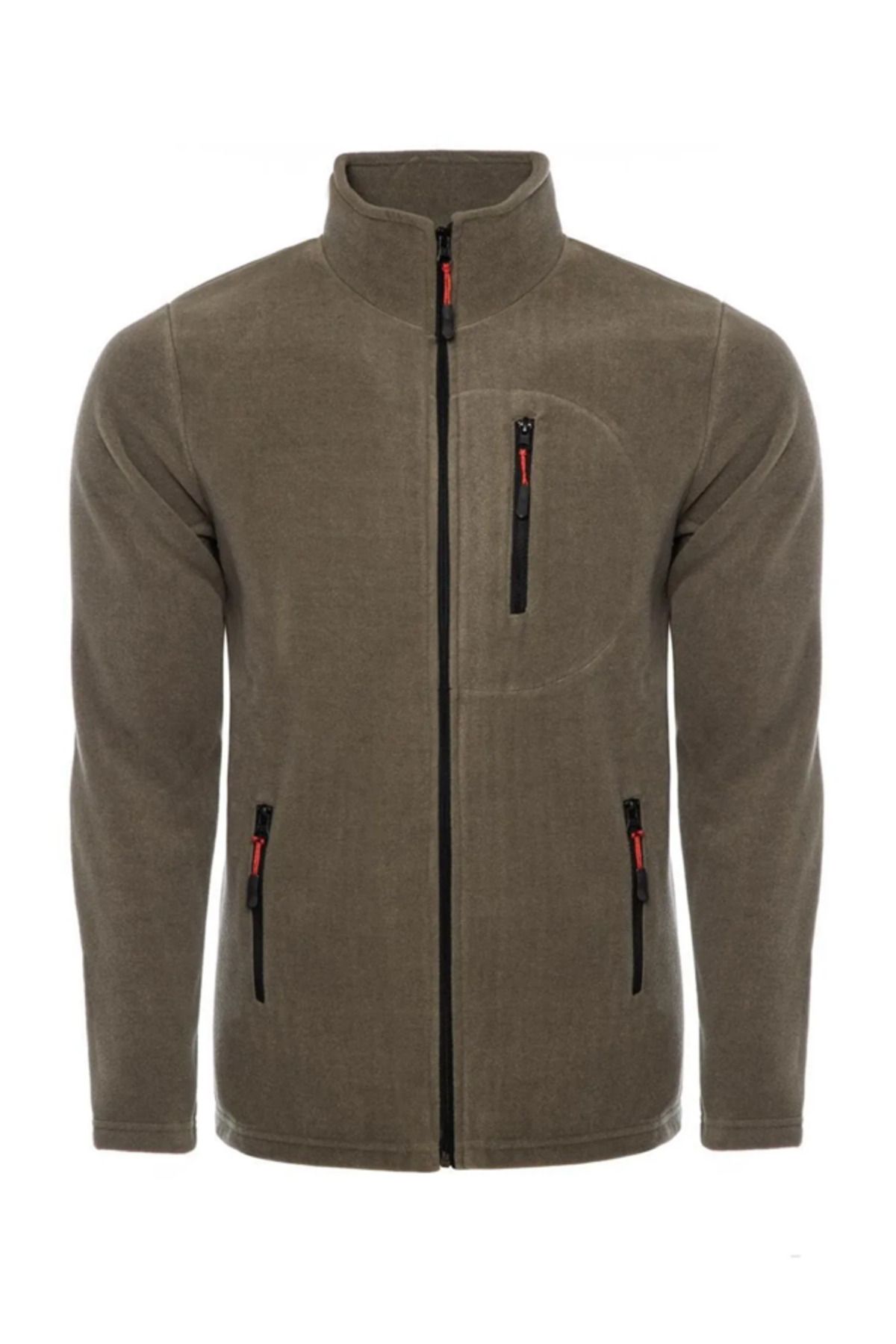 Dark grey clearance fleece jacket