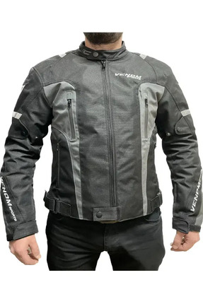 Air Racing Siyah Gri Motosiklet Montu(KALIPLAR DARDIR BİR BEDEN BÜYÜK SİPARİŞ VERİNİZ) Image 1