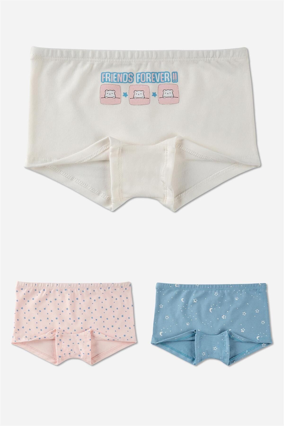 Printed boxer shorts 3 pack - Woman