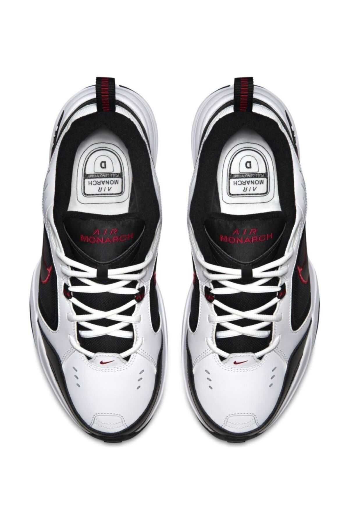 Nike Air Monarch Black Red Sports Shoes Trendyol
