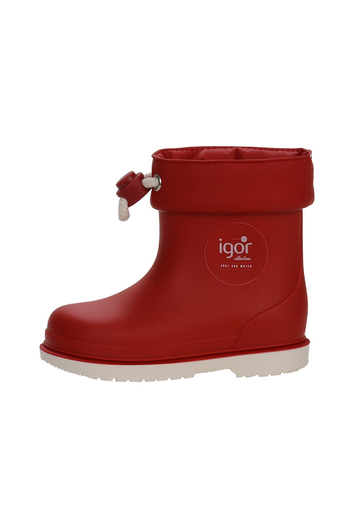W10225 Bimbi Nautico Kids Red Rain Boots