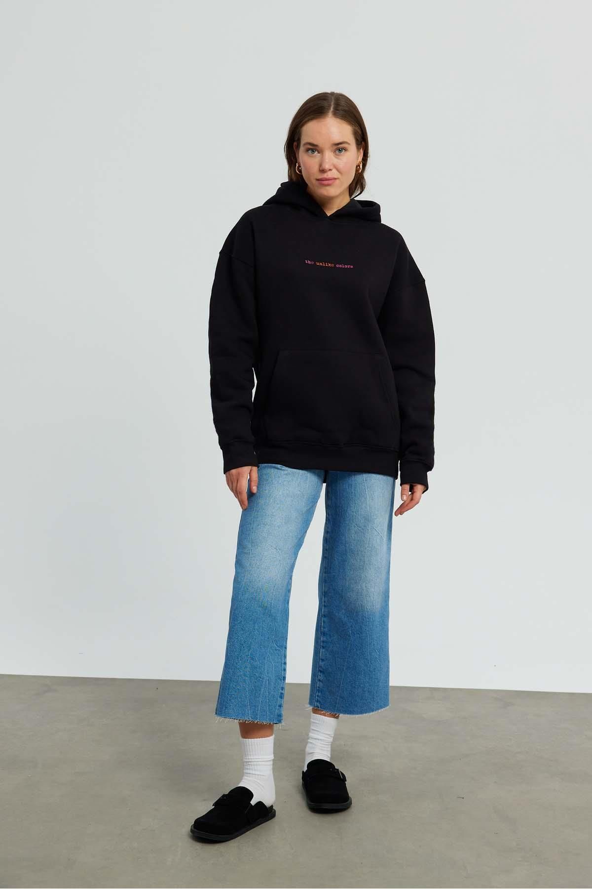 Huge hoodies top