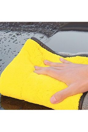 Premium Mikrofiber Çift Taraflı Kurutma Havlusu 50x70cm – 750 Araç Kurutma Havlusu Image 1