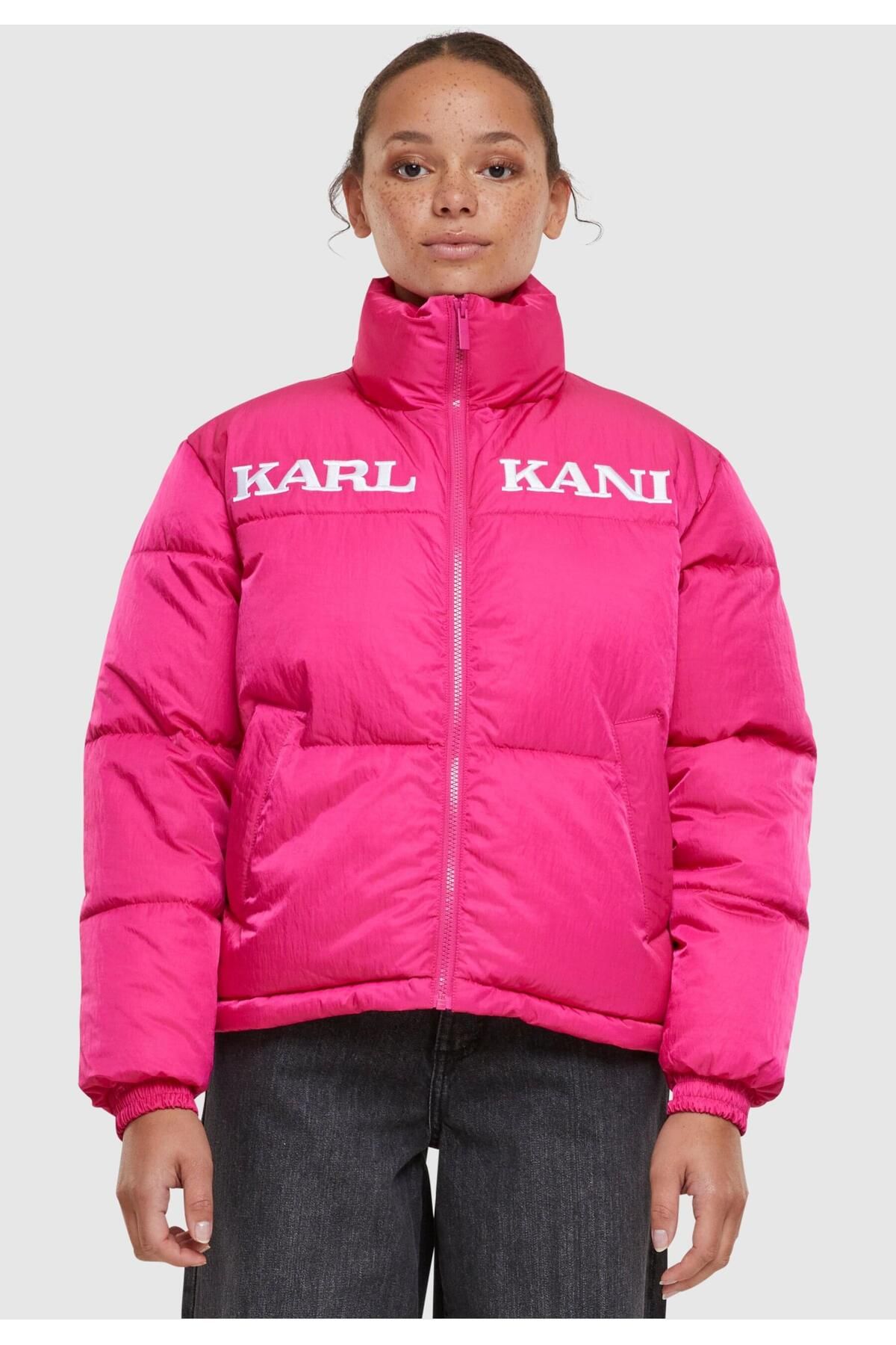 KARL KANI Jacket Pink Oversize Trendyol