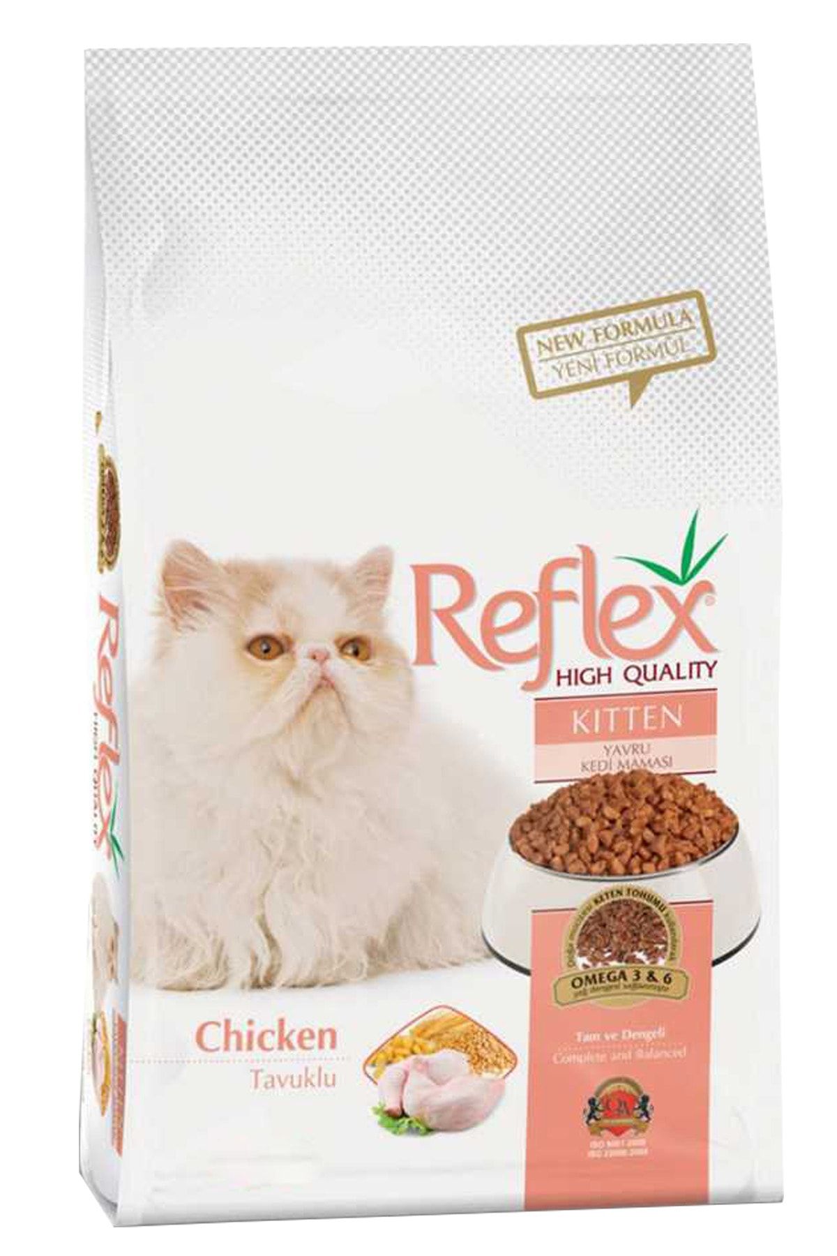 reflex kitten tavuklu yavru kedi mamasi 15 kg fiyati yorumlari trendyol