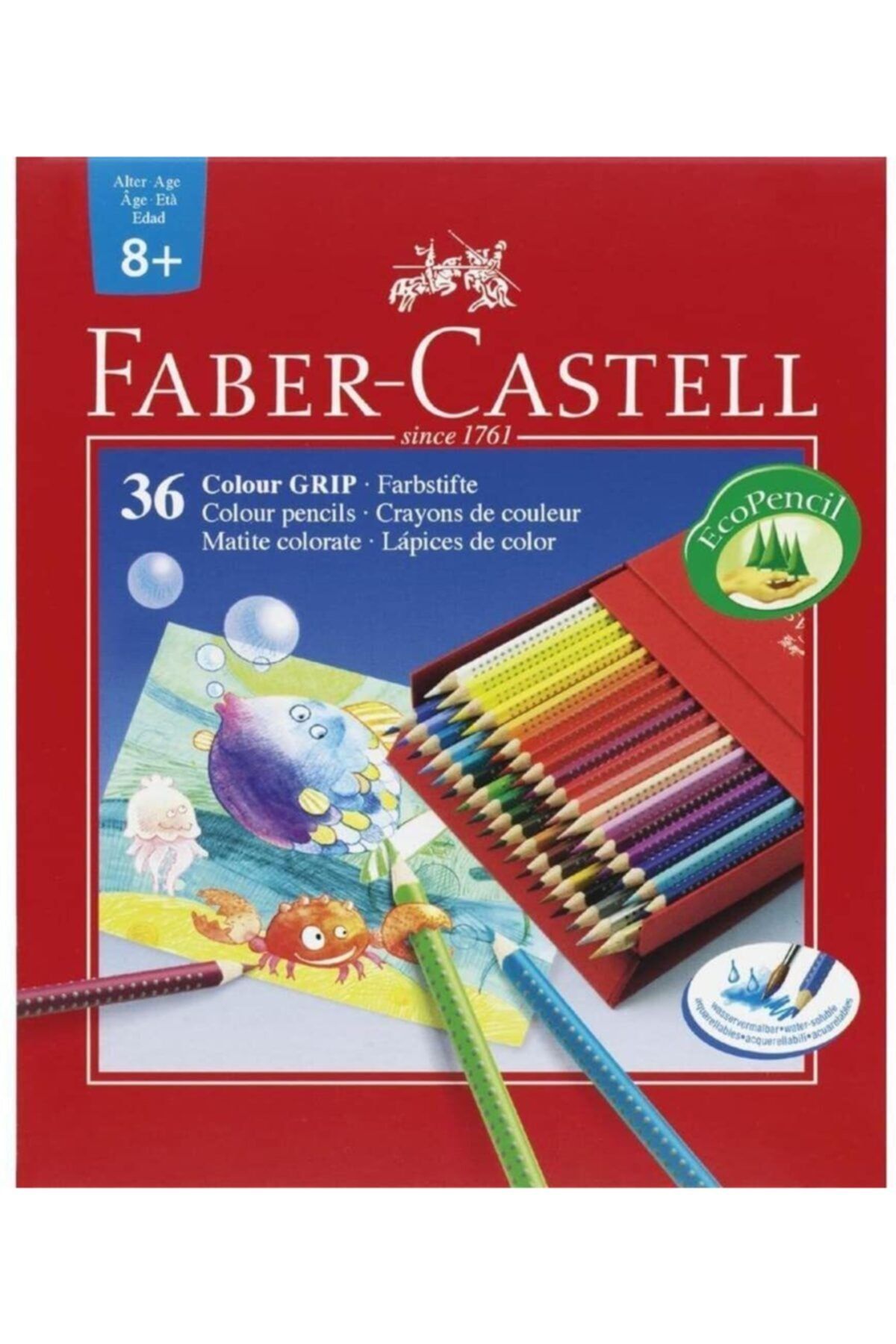 faber castell grip 2001 kuru boya kalemi studio box 36 renk fiyati yorumlari trendyol