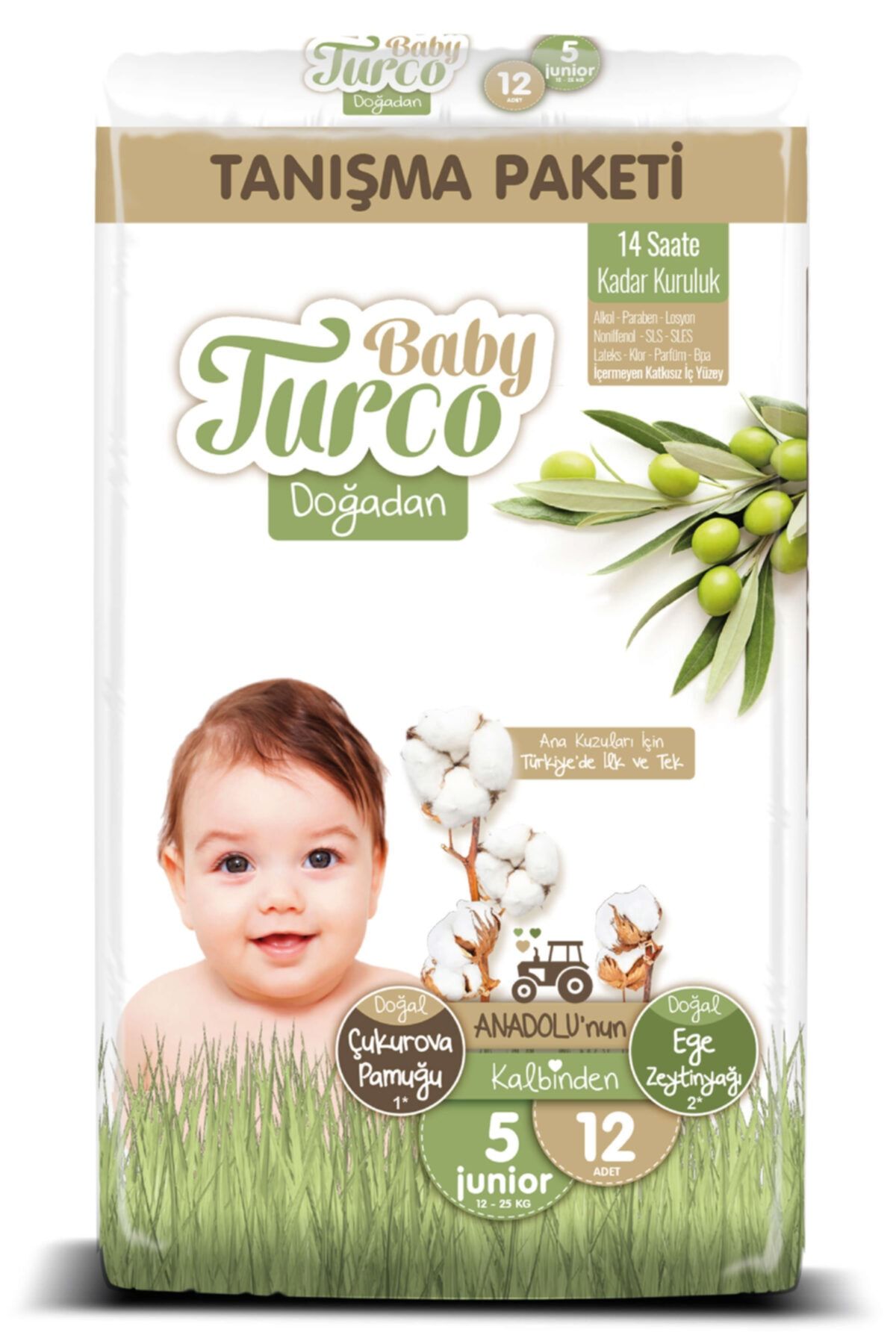 baby turco dogadan 5 numara junior tanisma paketi 12 adet fiyati yorumlari trendyol