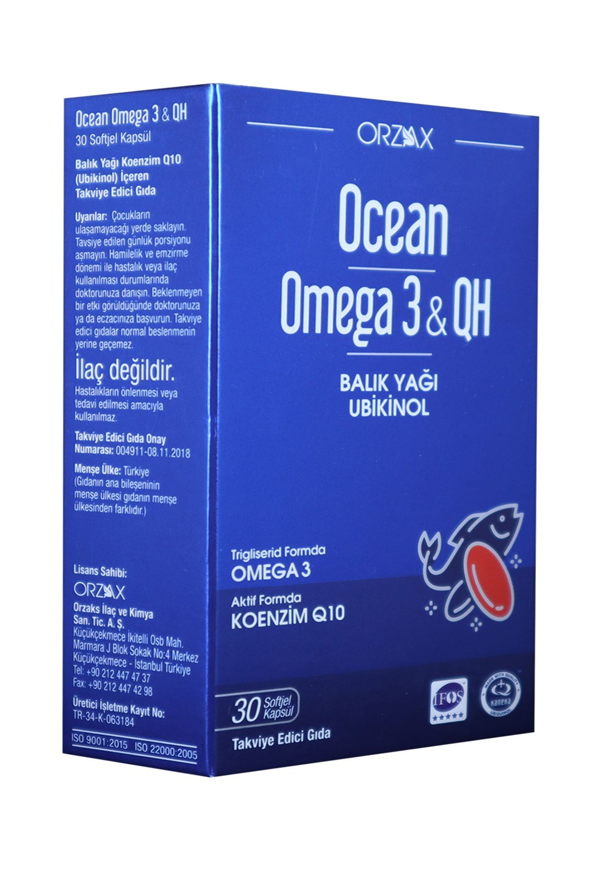 orzax ocean omega 3 qh balik yagi 30 softjel kapsul fiyati yorumlari trendyol