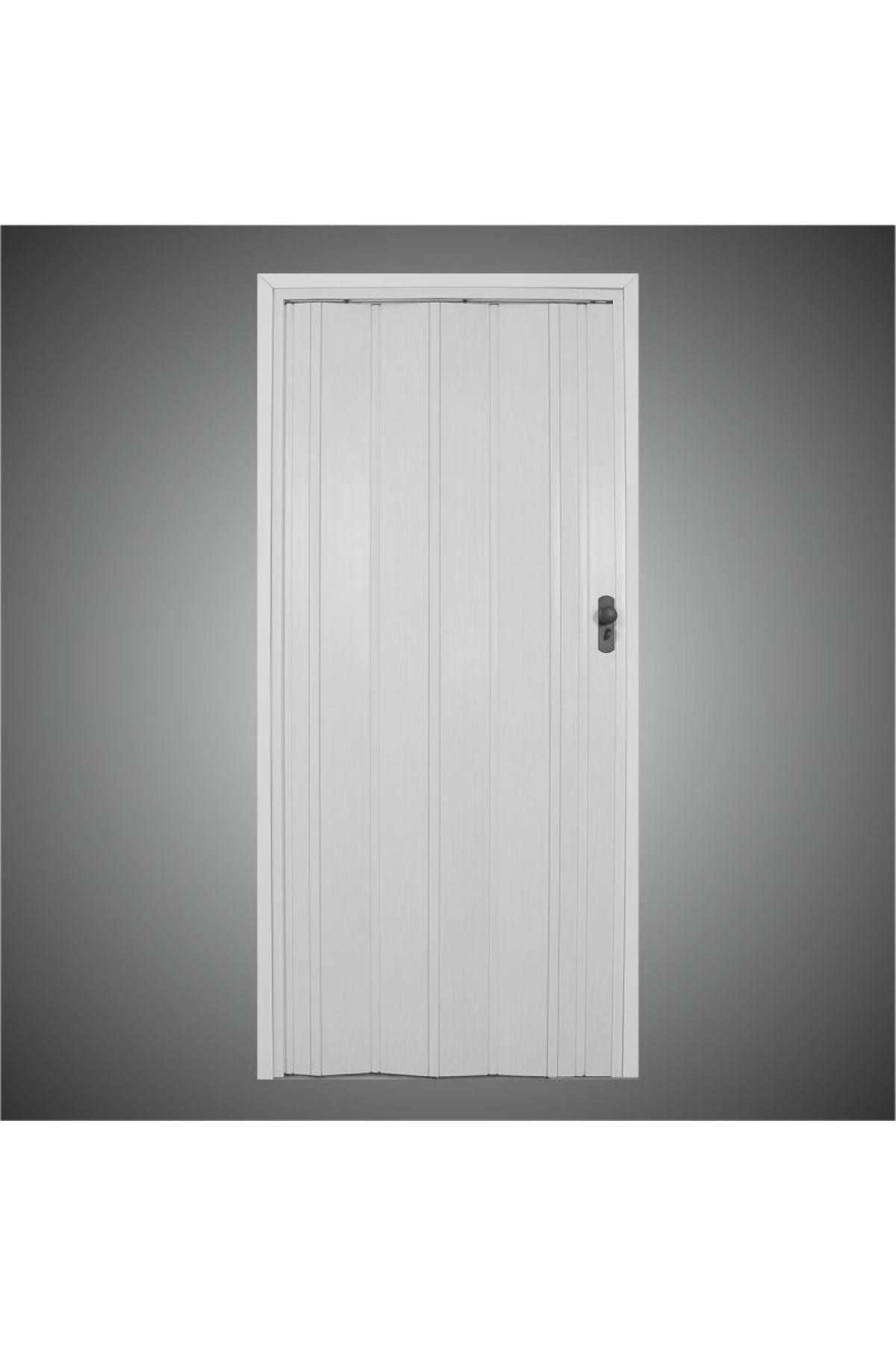 penguen beyaz camsiz akordiyon katlanir kapi 12 mm en 87 cm boy 220 cm fiyati yorumlari trendyol