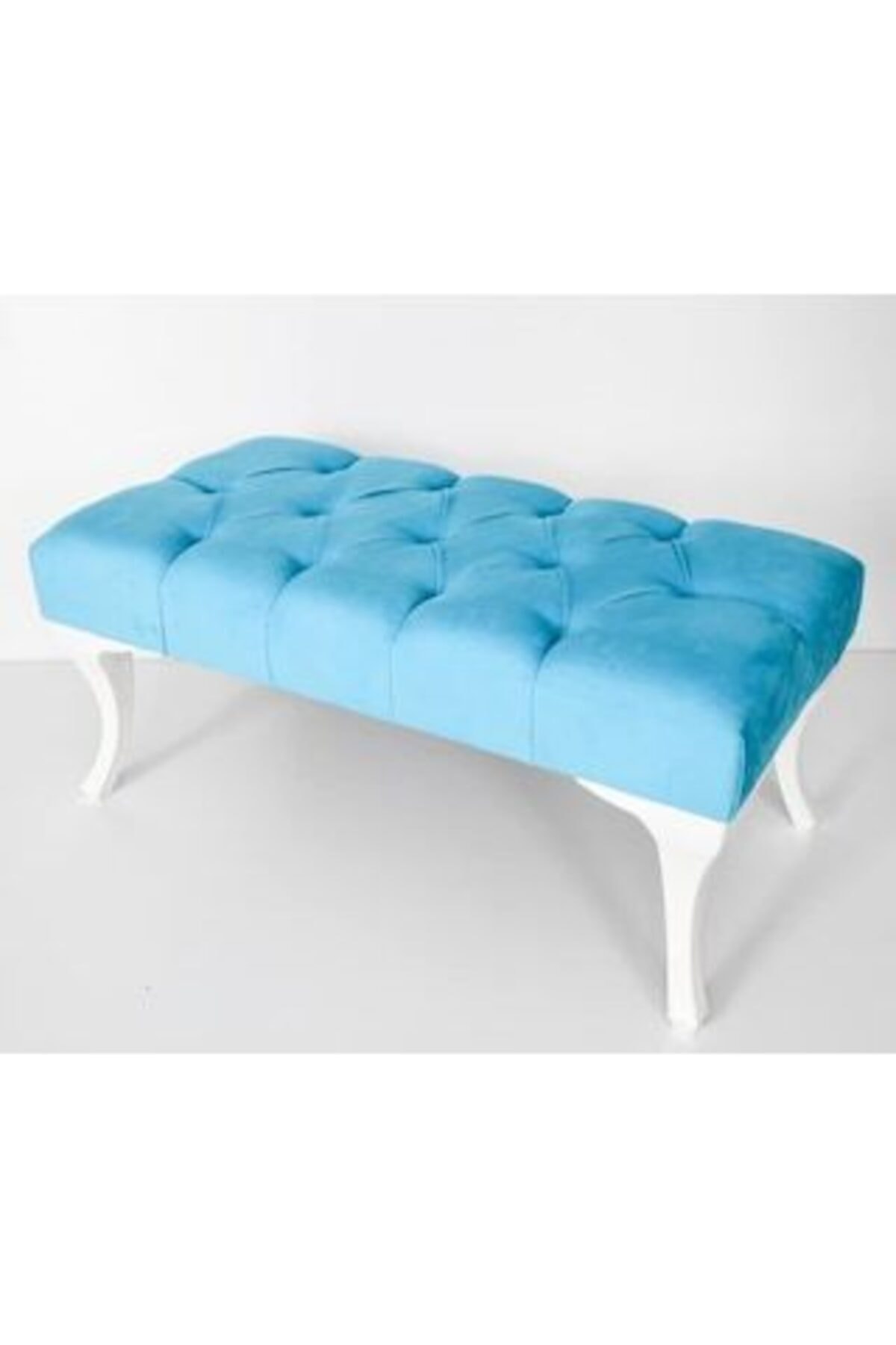 baltaci mobilya yatak onu puf cam agaci iskeletli ayak ucu puf mavi fiyati yorumlari trendyol