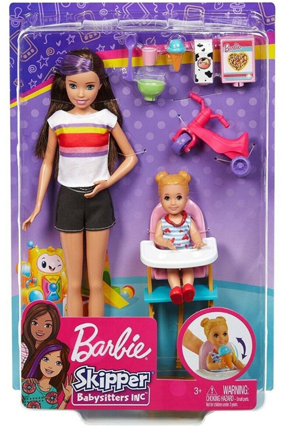 barbie bebek bakiciligi oyun seti fhy97 gvh87 fiyati yorumlari trendyol