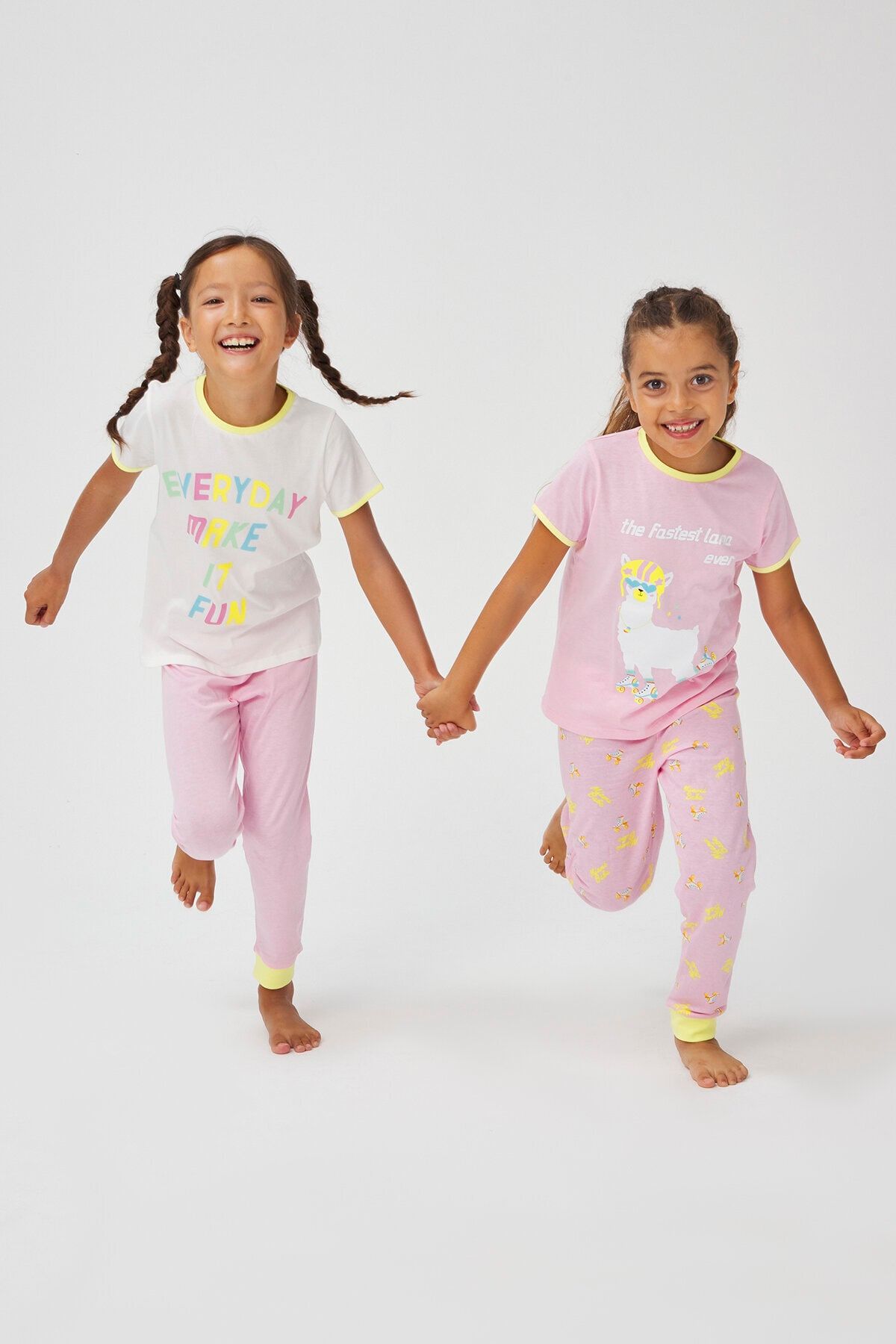 Penti Çok Renkli Kız Çocuk Main Miami 4Lü Pijama Takımı