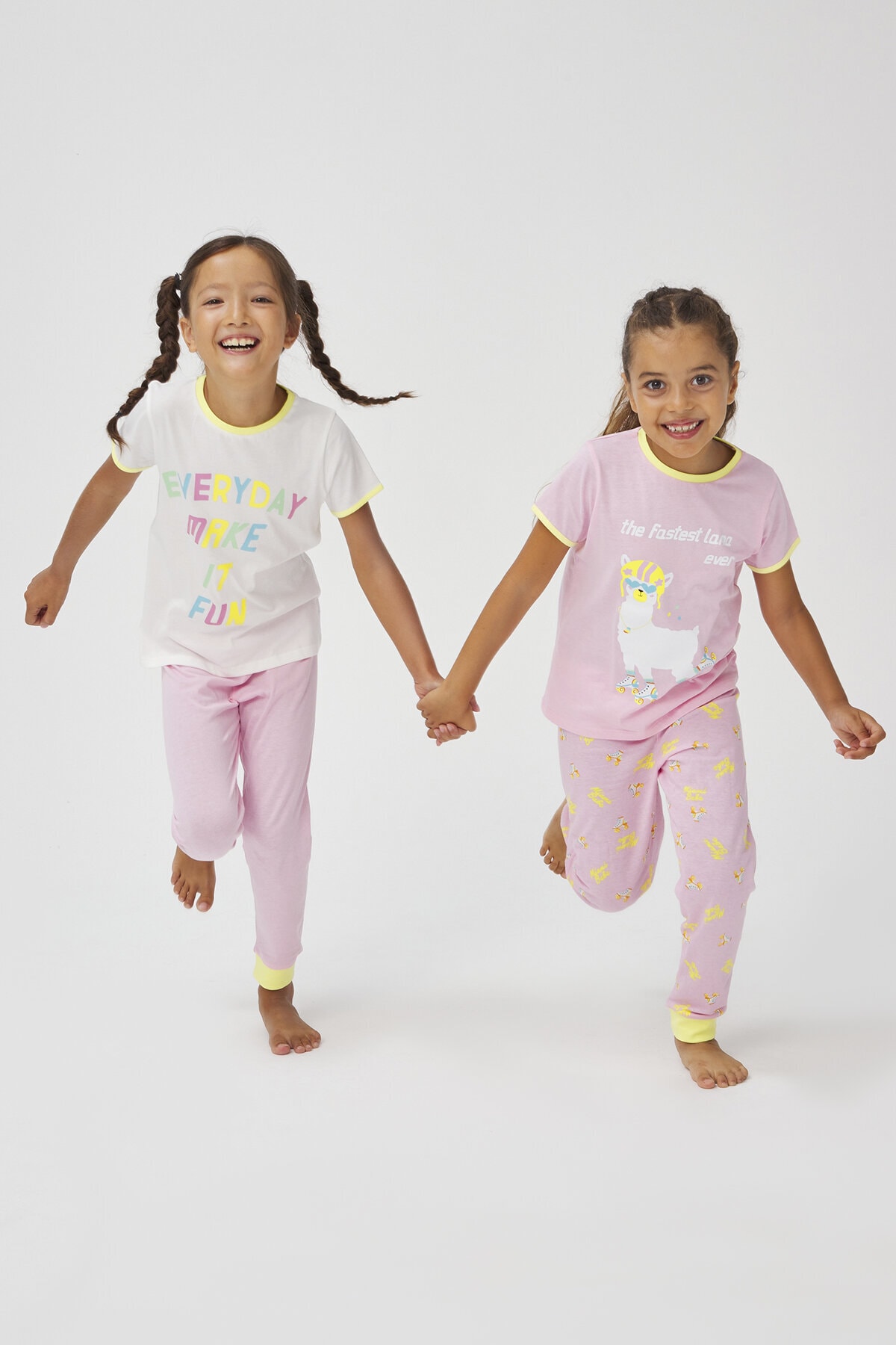 Penti &Ccedil;ok Renkli Kız &Ccedil;ocuk Main Miami 4L&uuml; Pijama Takımı