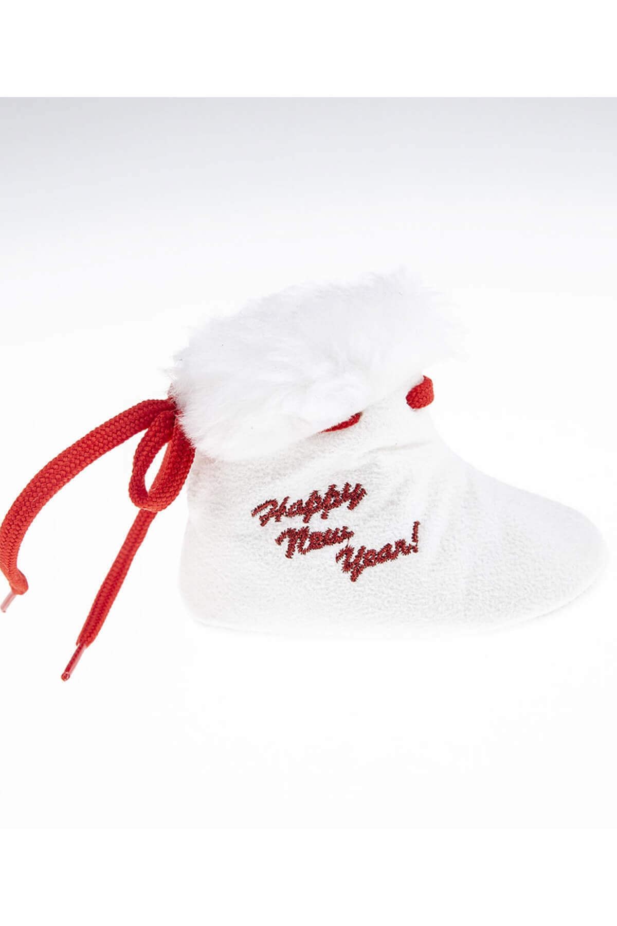 Soobe Beyaz Unisex Bebek Patik