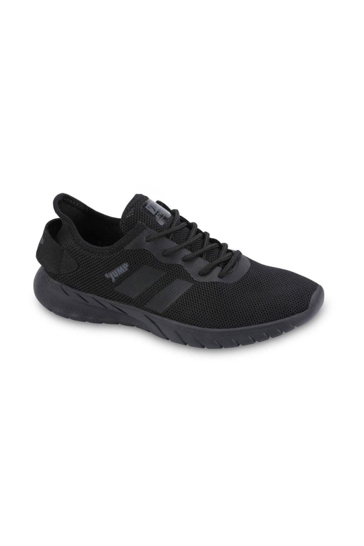 Jump Unisex Siyah Günlük Spor Ayakkabı 24853