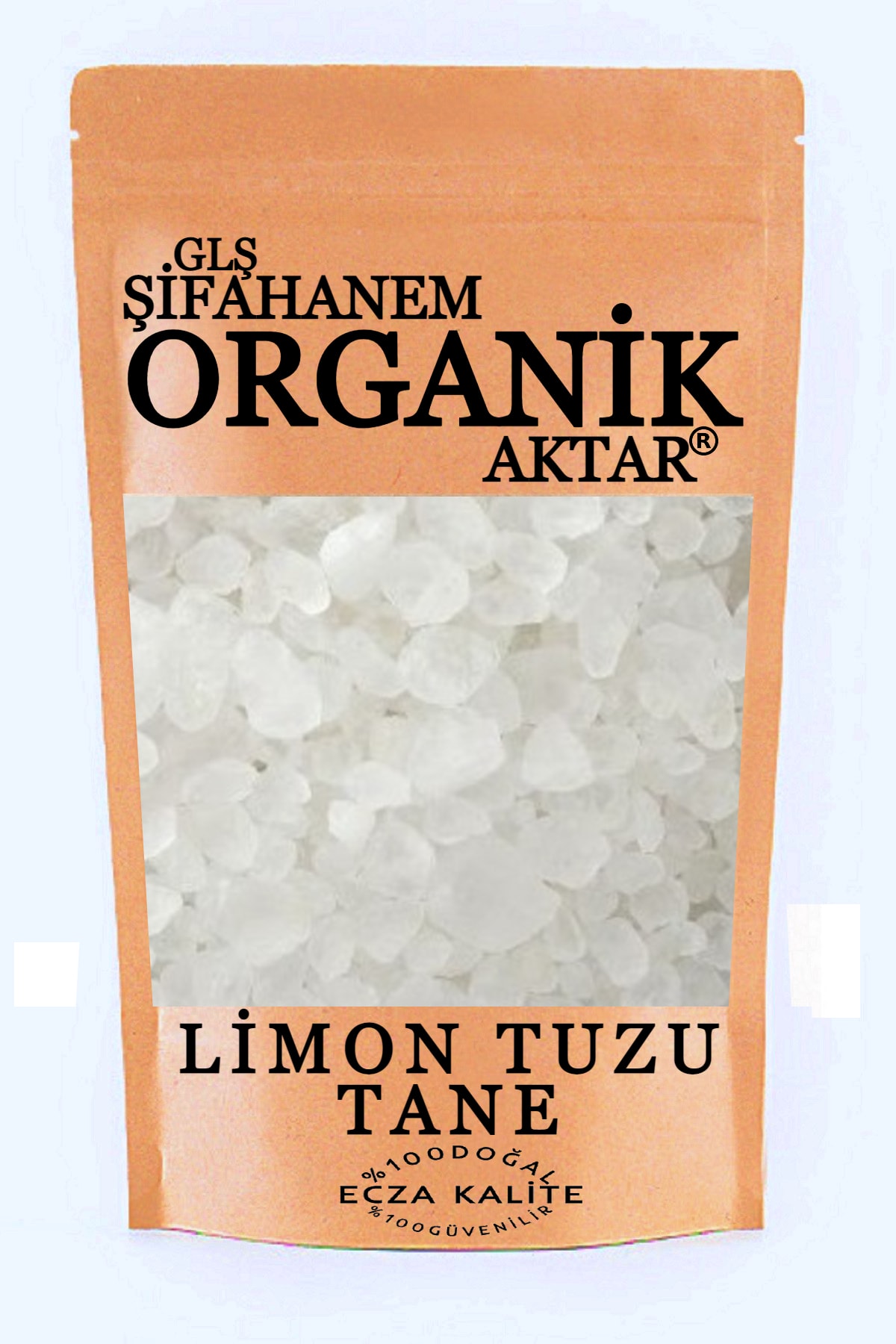 GLŞ ŞİFAHANEM ORGANİK AKTAR Limon Tuzu Tane 1. Sınıf Saf 1 kg