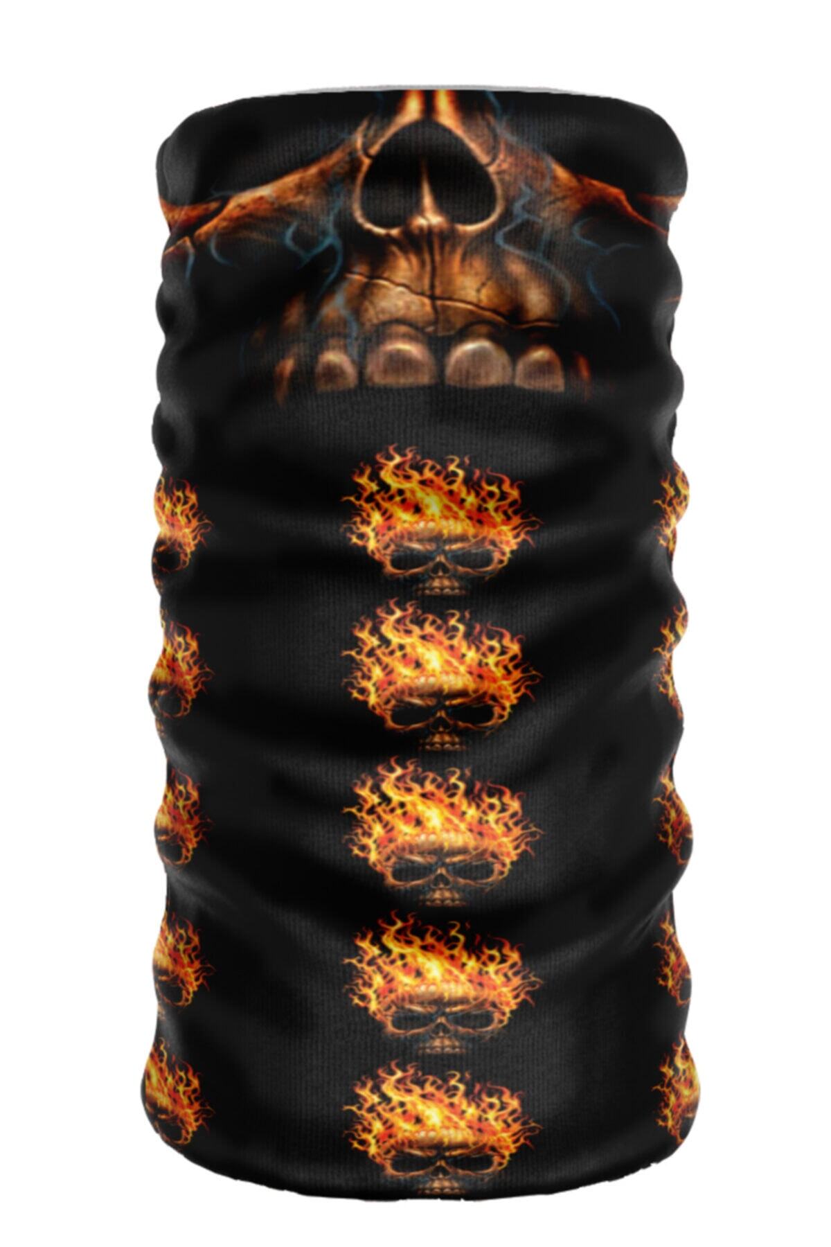 eTaktik Debuff Collar Ghost Rider Buff Boyunluk Bandana Balaklava