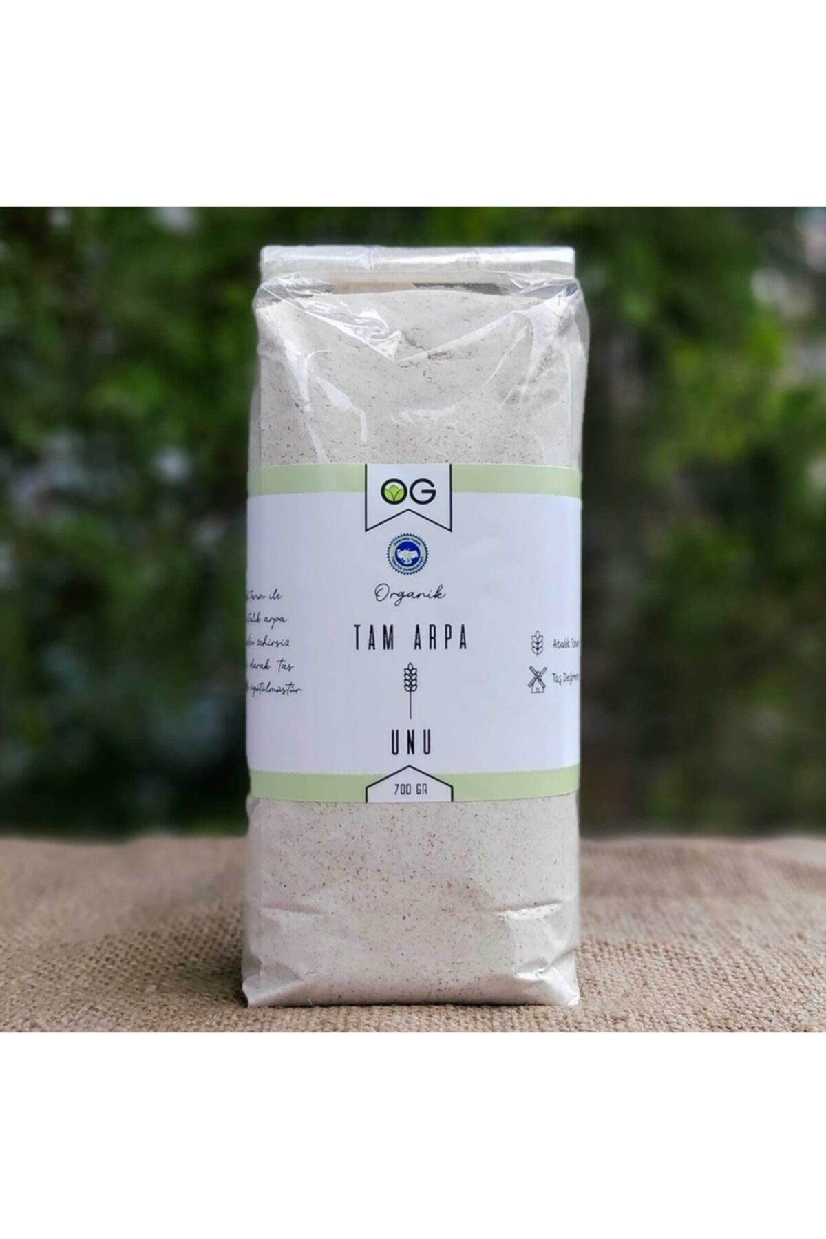 OG natural Organik Tam Arpa Unu 700 gr
