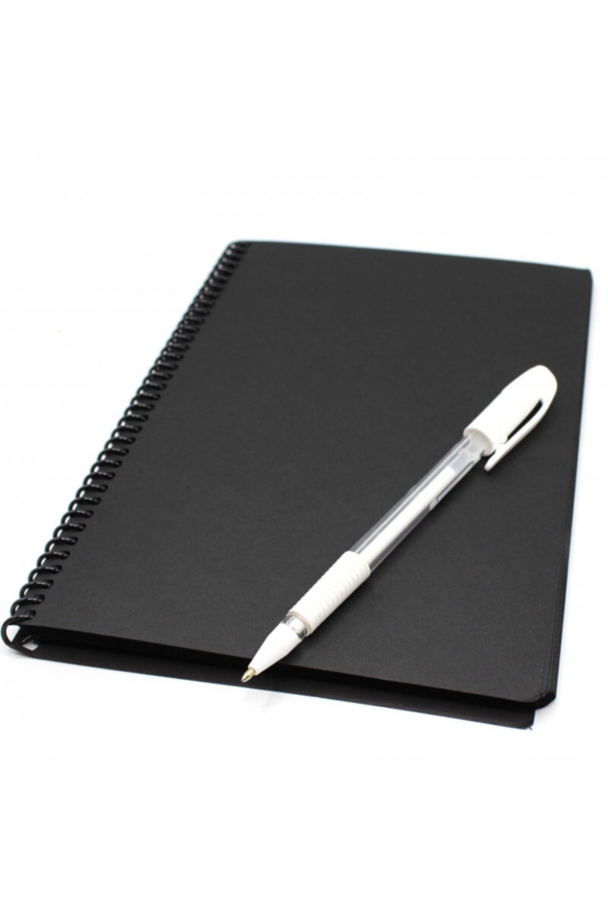 YEŞİL KIRTASİYE Siyah Sayfalı Defter