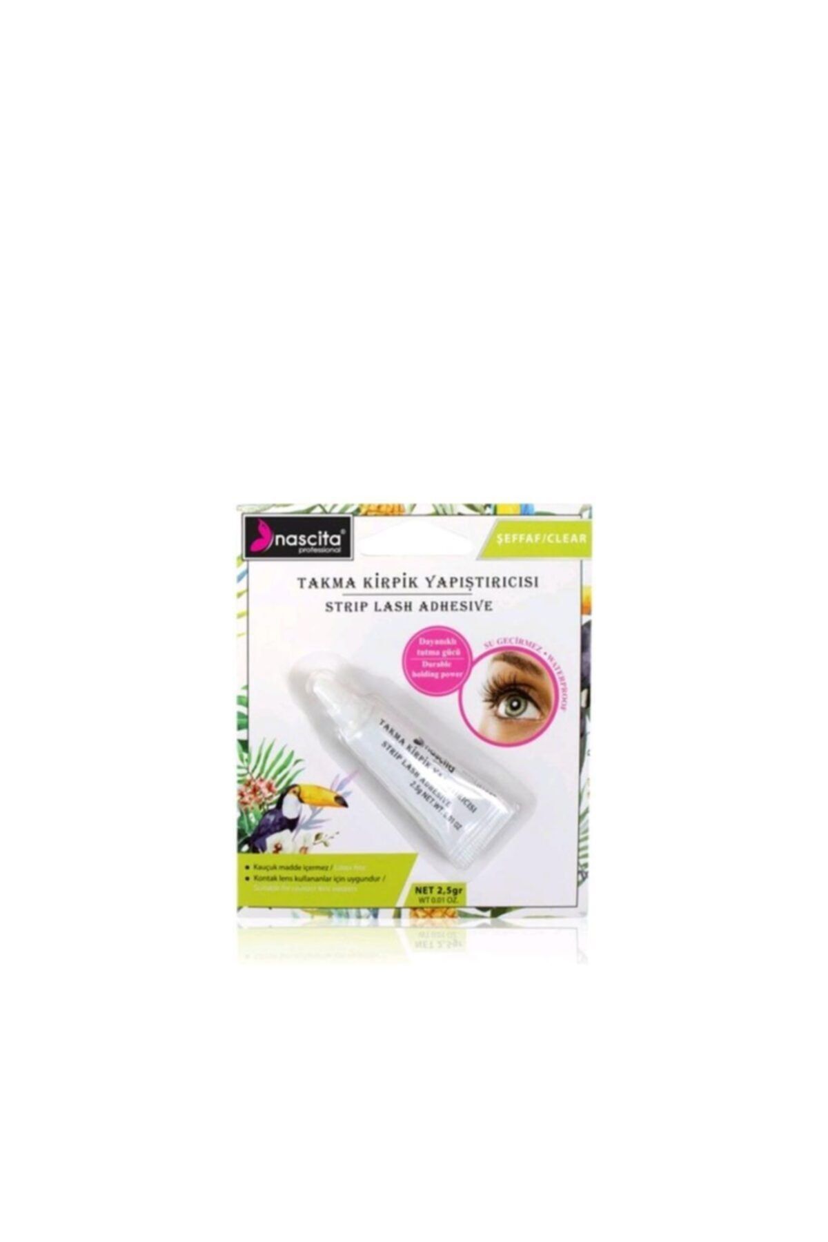 nascita Takma Kirpik Yapıştırıcı Şeffaf 2,5 Gr