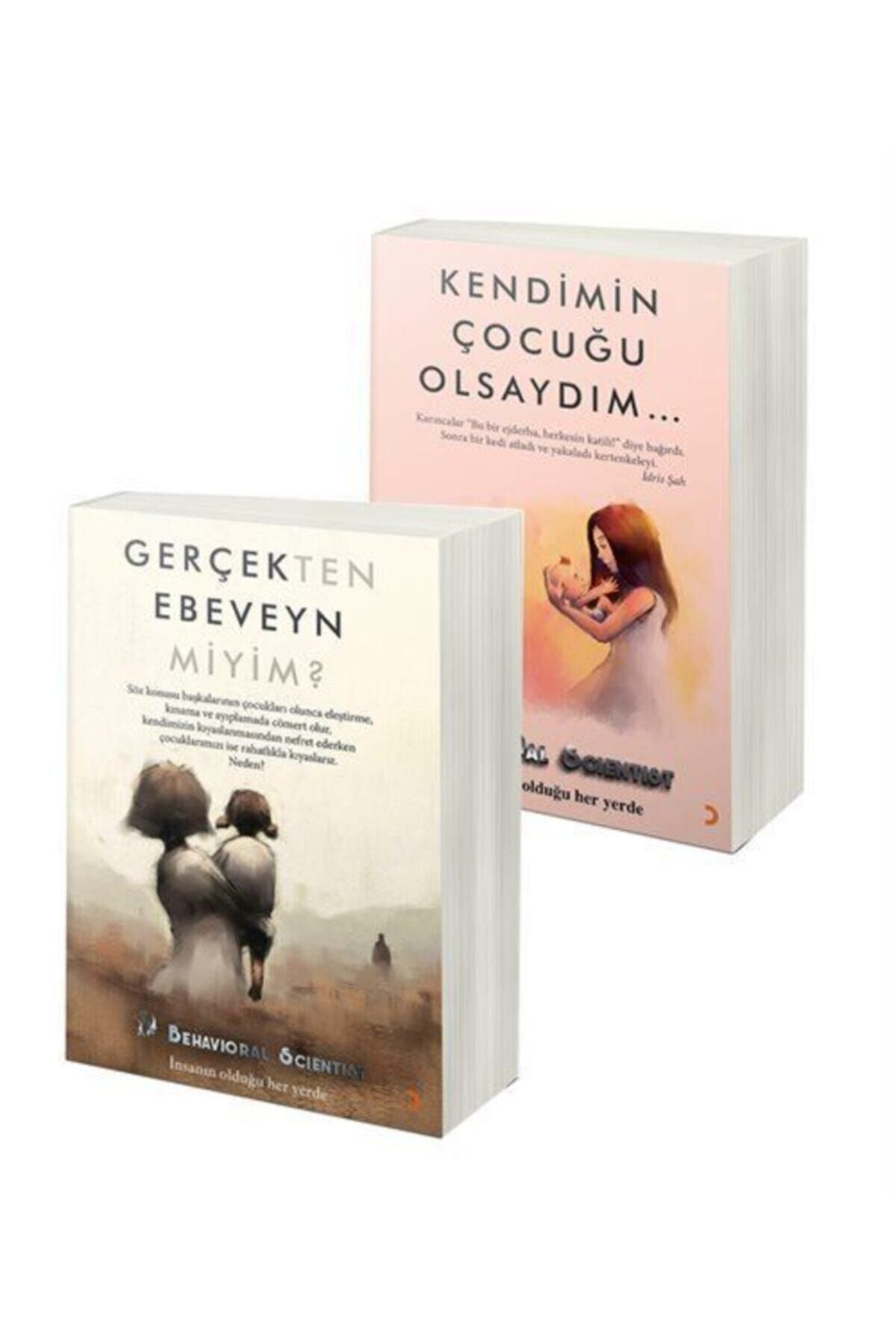 Cinius Yayınları Kendimin Çocuğu Olsaydım & Gerçekten Ebeveyn Miyim 2 Kitap Set