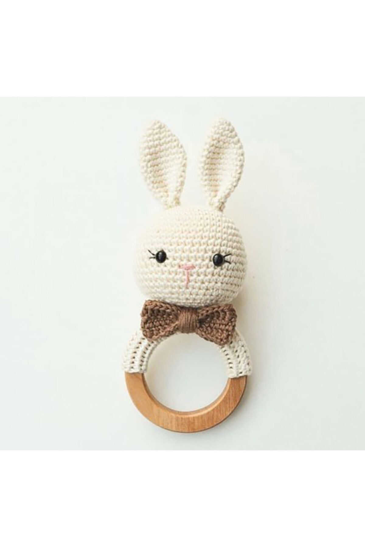YEDİCE OYUNCAK Amigurumi Çıngırak Tavşan