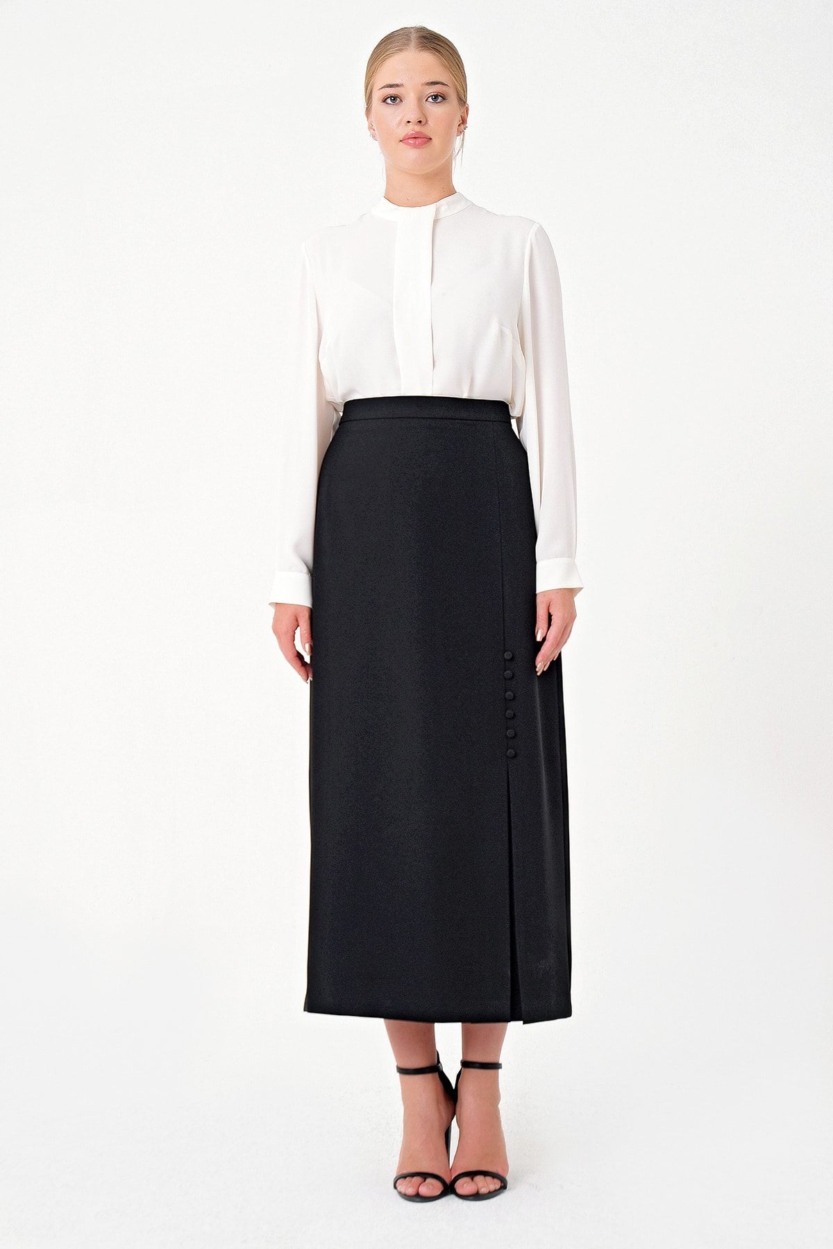 Aker Kadın  Siyah Etek