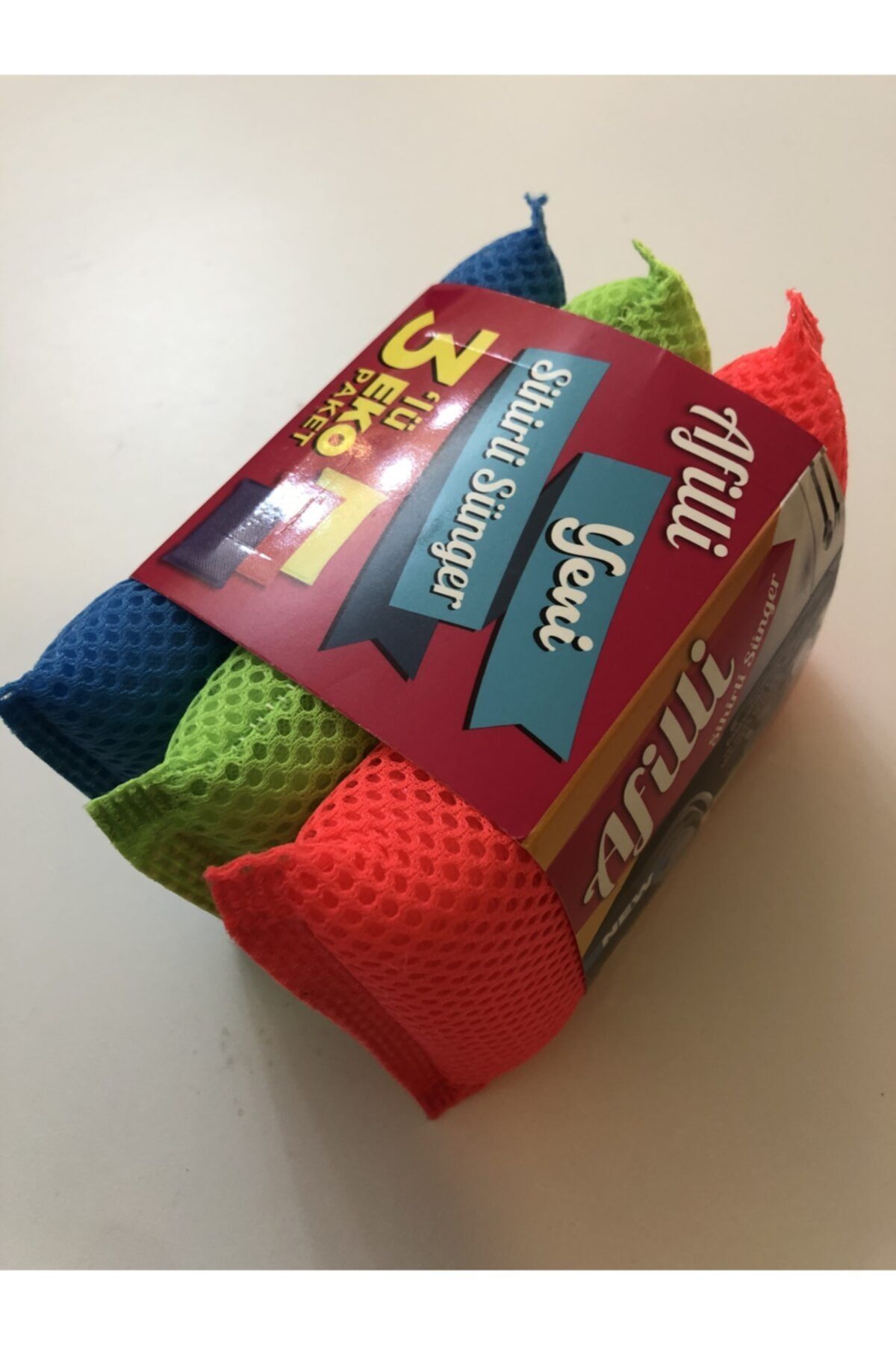 MUTLUMODA Afilli Sihirli Sünger 3'lü Paket
