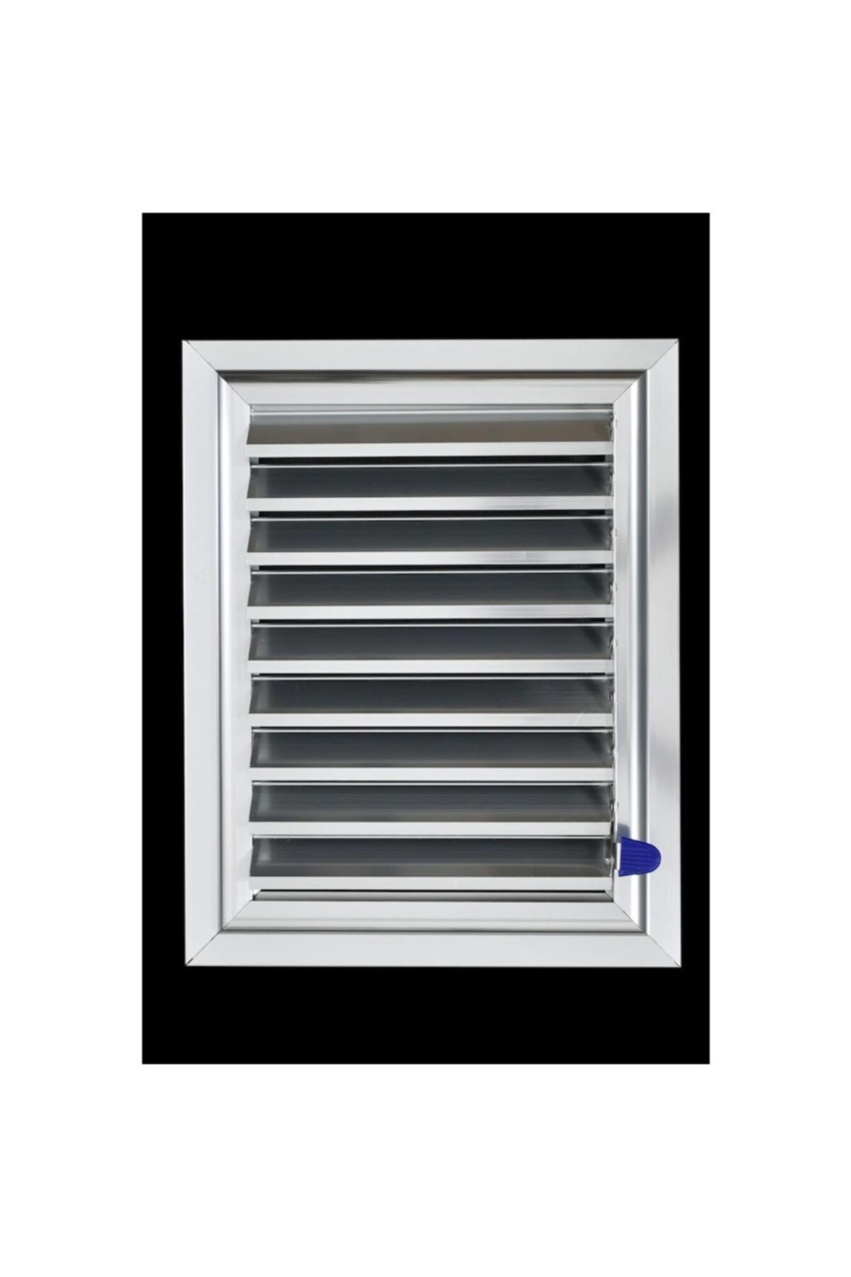 EYLÜL TASARIM 65 X 65 Alüminyum Eloksal Banyo Wc Panjur Ve Menfezi