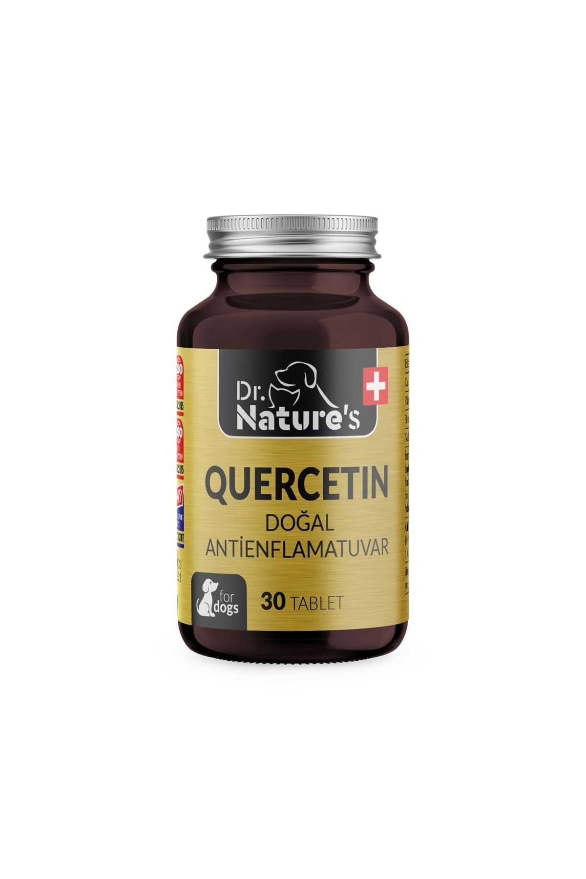 Dr. Nature's Drnatures Köpekler Için Güçlü Bağışıklık Sistemi Quercetin 30 Tablet