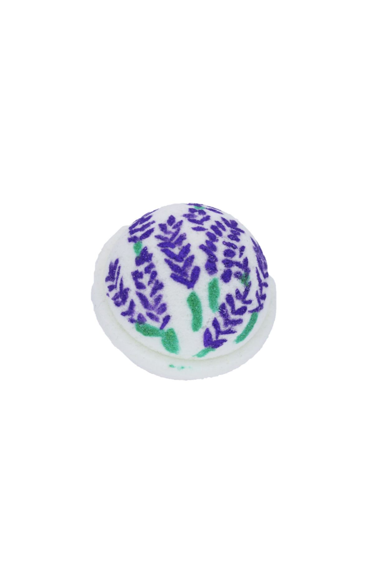Beja Naturel - Lavender Hand Painted Bath Bomb (el Boyamalı Lavantalı Desenli Banyo Ve Nem Topu)