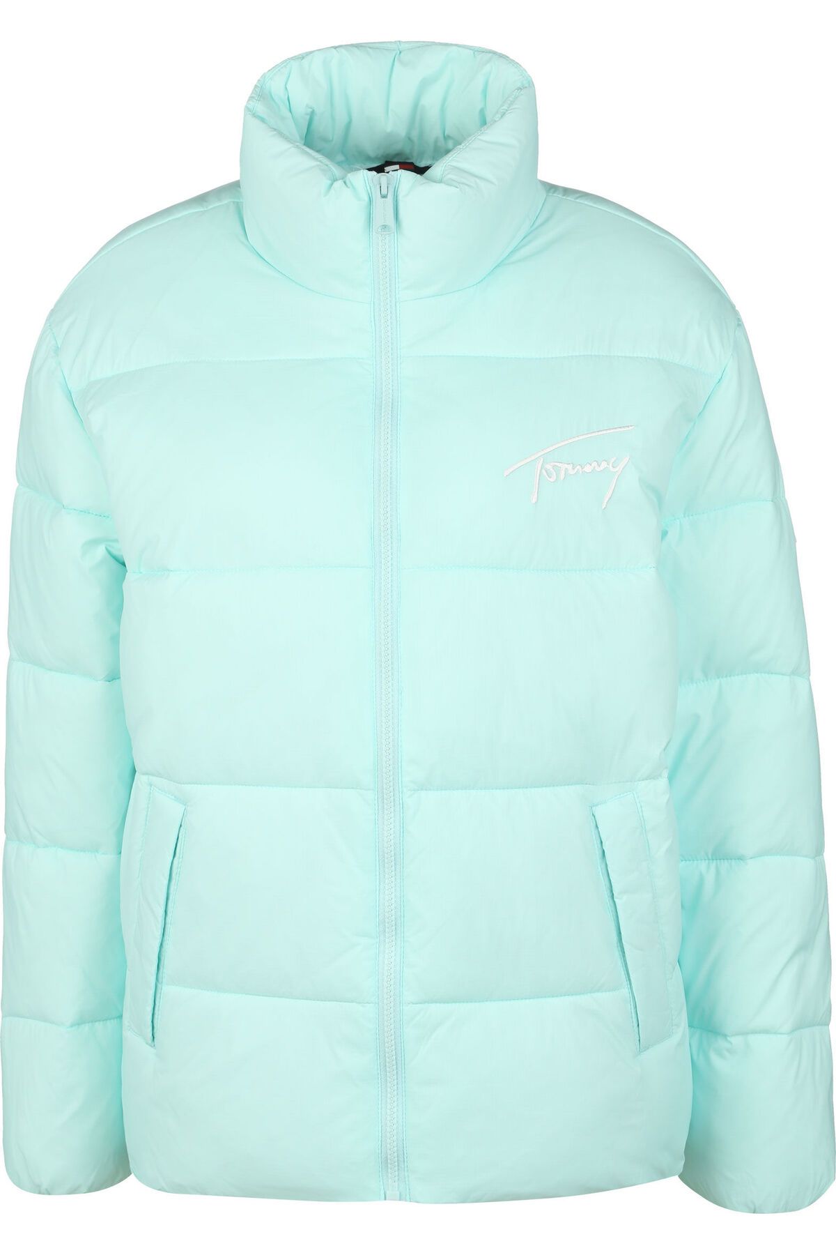 Tommy hilfiger jacket light blue hot sale
