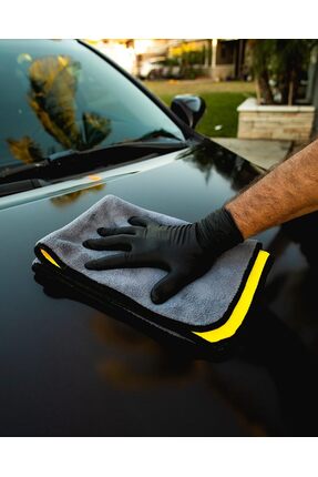 Premium Mikrofiber Çift Taraflı Kurutma Havlusu 50x70cm – 750 Araç Kurutma Havlusu Image 3