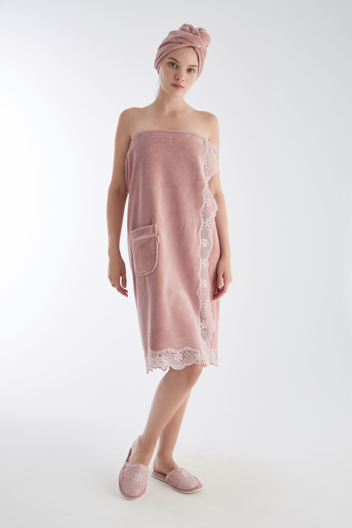 Velcro bath hotsell towel