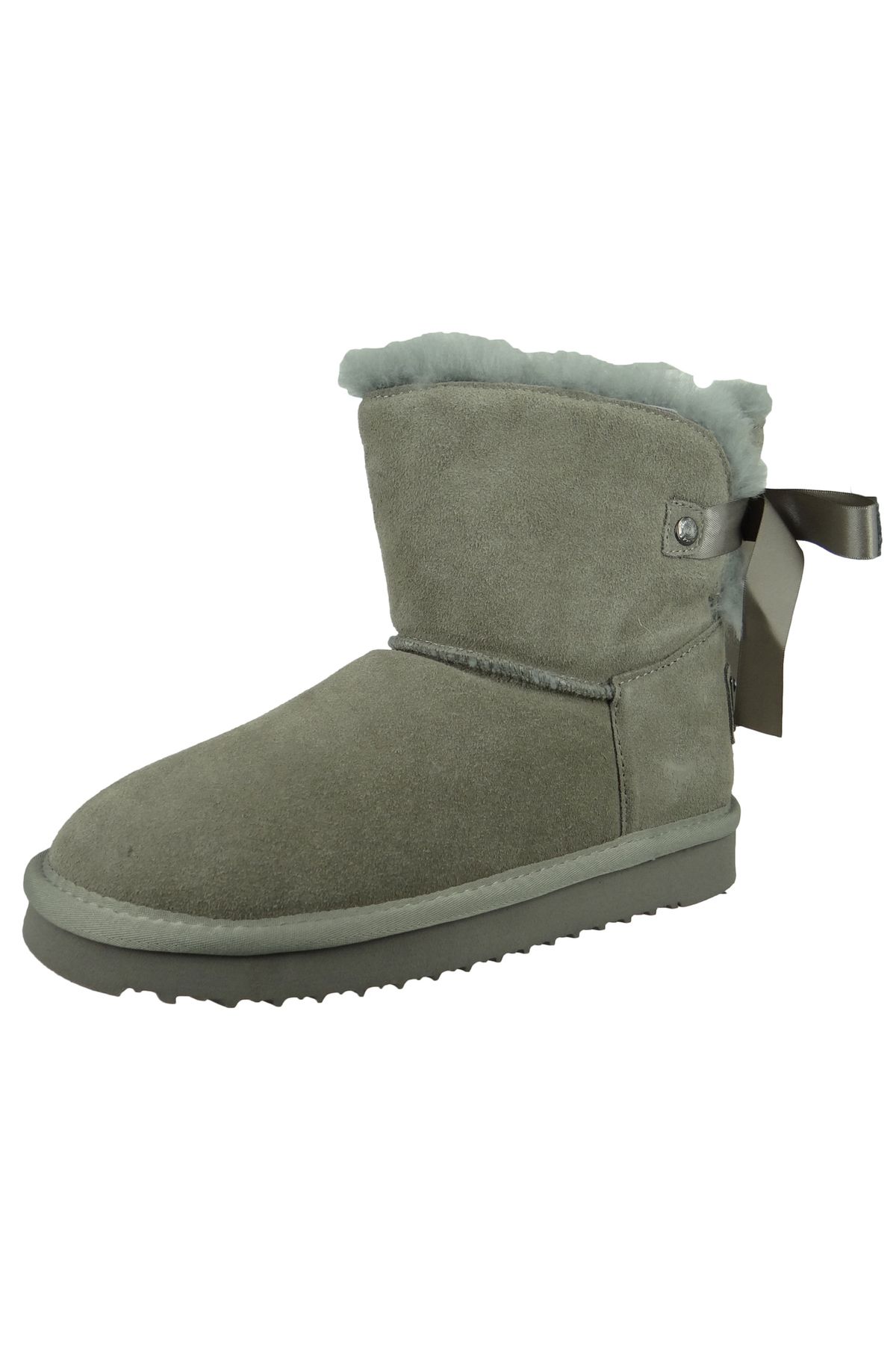 Mustang grey cheap ankle boots