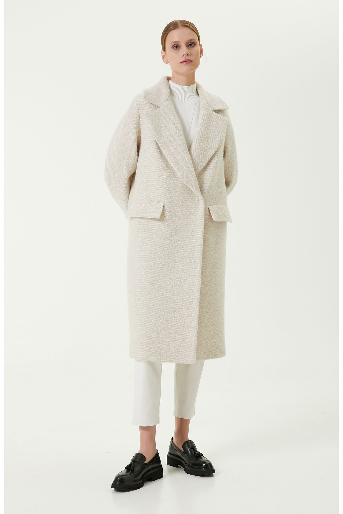 Ganni fenn oversized coat new arrivals