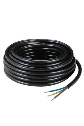 3x1,5 CCA SİYAH KABLO 1 METRE Image 0