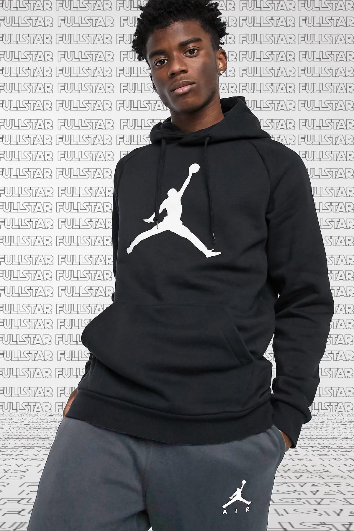 Nike Sports Sweatshirt Black Fitted Trendyol