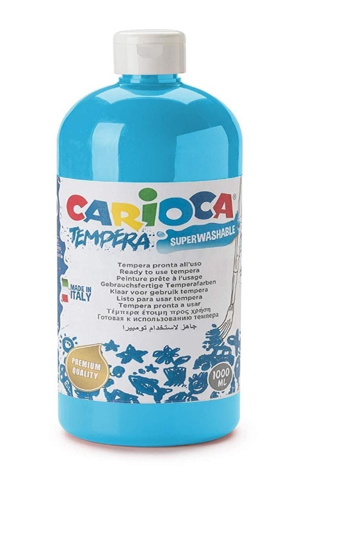 carioca tempera super yikanabilir guaj boya 1000 ml mavi fiyati yorumlari trendyol