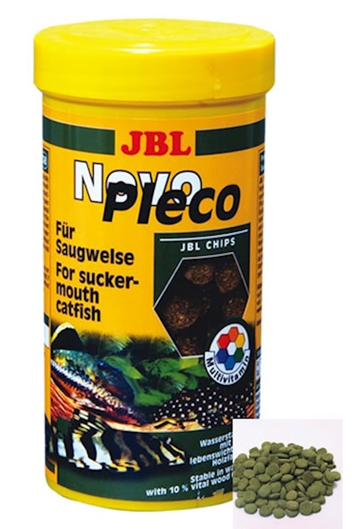 JBL Novopleco Vatoz Balığı Tablet Yemi 250ml 133gr