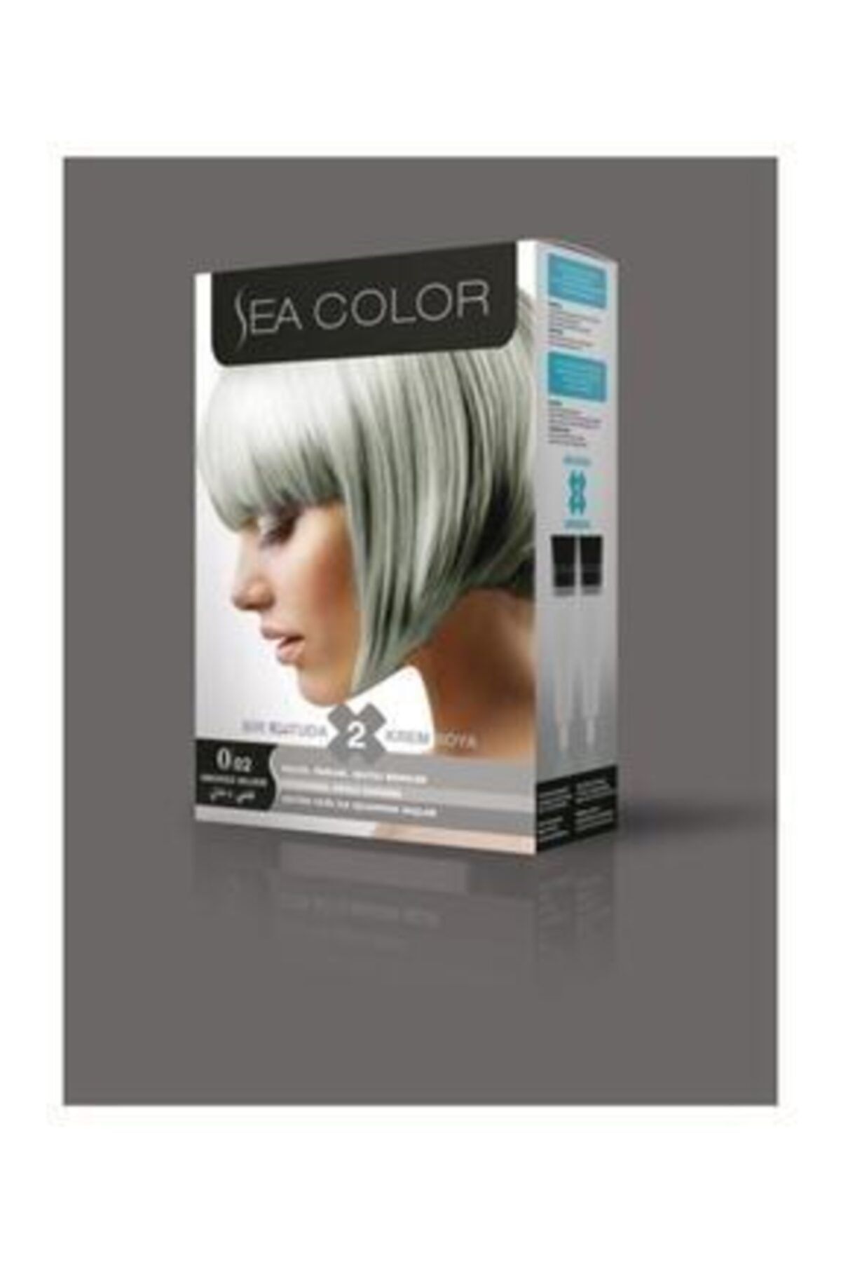 sea color seacolor 2 li krem sac boyasi 0 02 gumus gri fiyati yorumlari trendyol