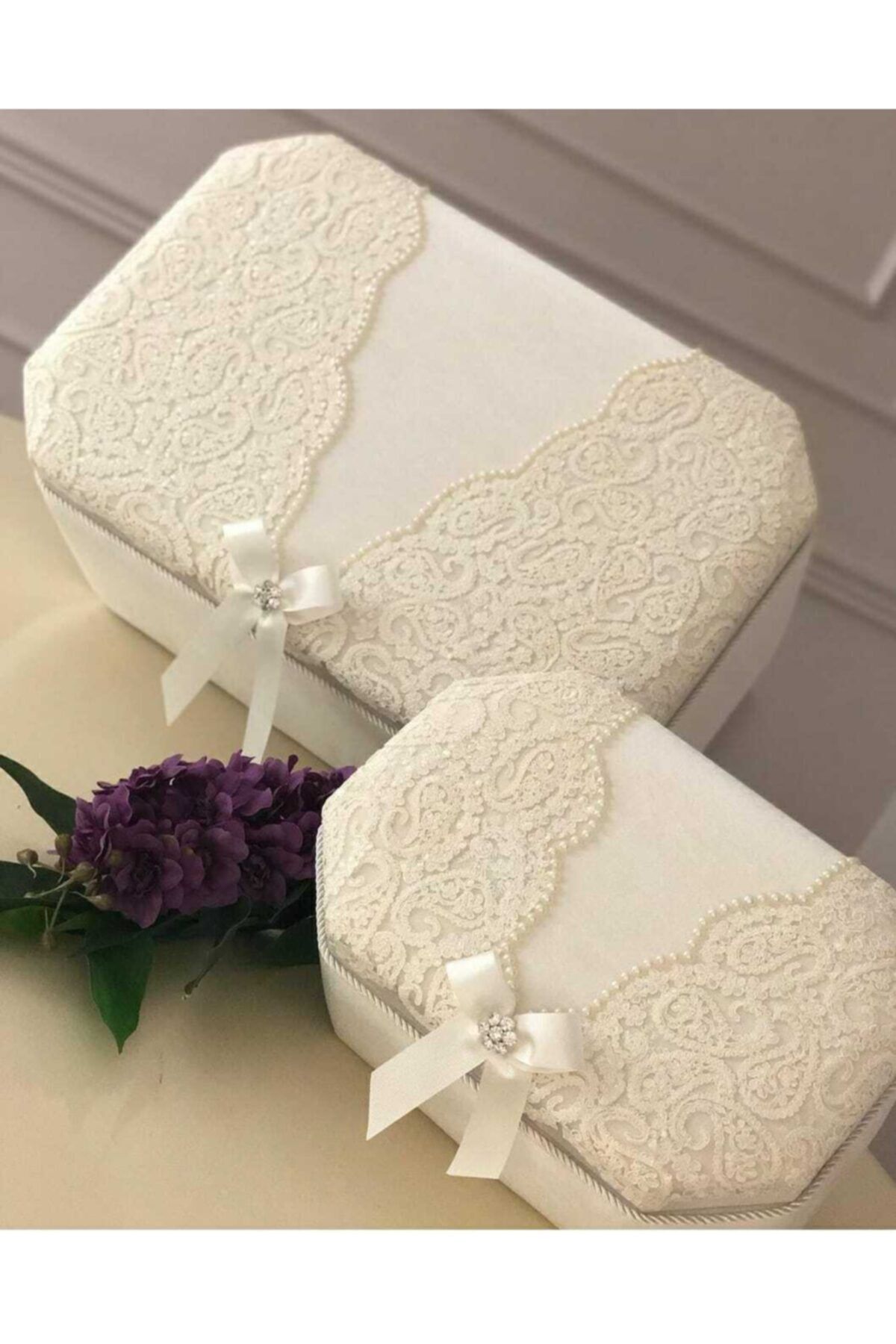 ASİL HOME ELEGANCE Mdf Söz Nişan Bohça Düğün Gelin Çeyiz Sandık Seti As358