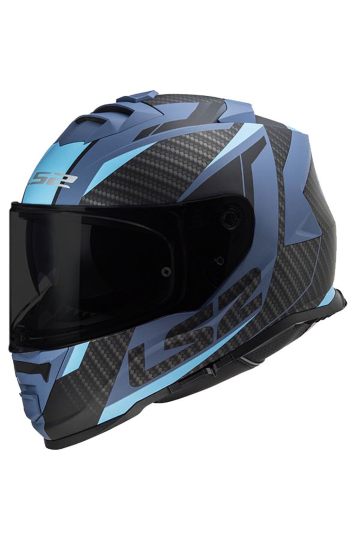 LS2 Storm Racer Mat Mavi Kask 2 Cam