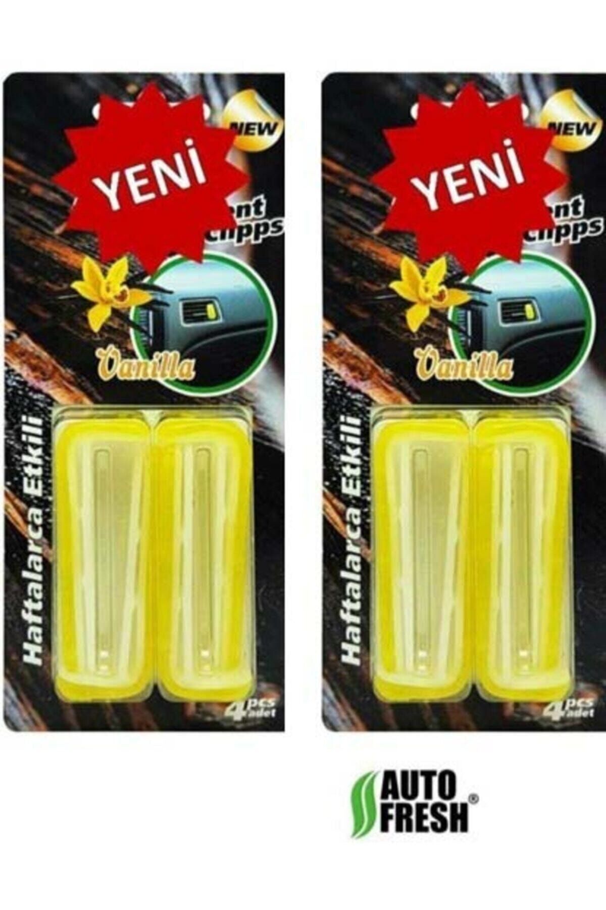 meys oto petek kalorifer kokusu sari 2paket 8adet clips mandal araba kokusu fiyati yorumlari trendyol
