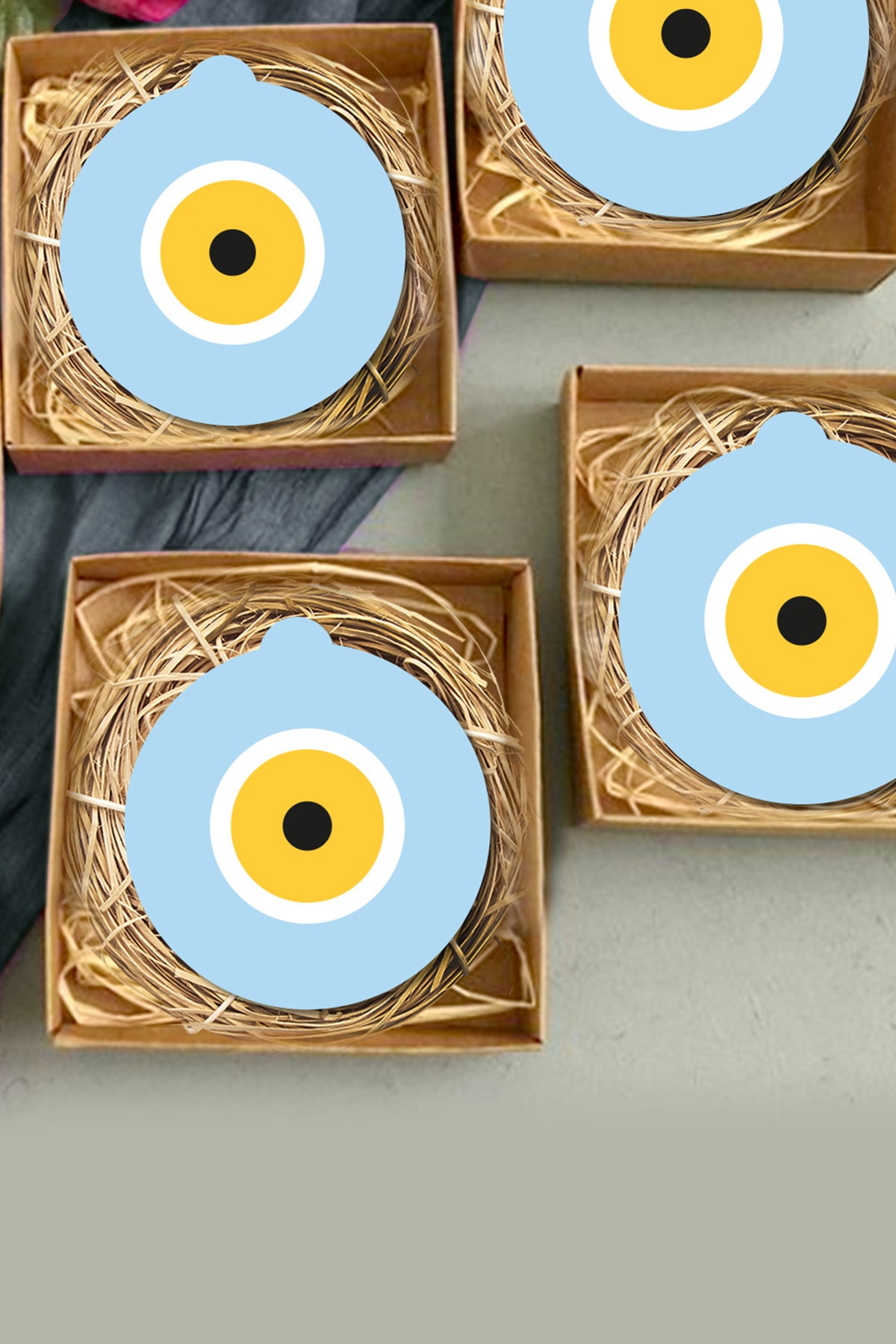 instababyrooms Bebek Çocuk Özel Gün Ahşap Magnet 20 Li Model No:36