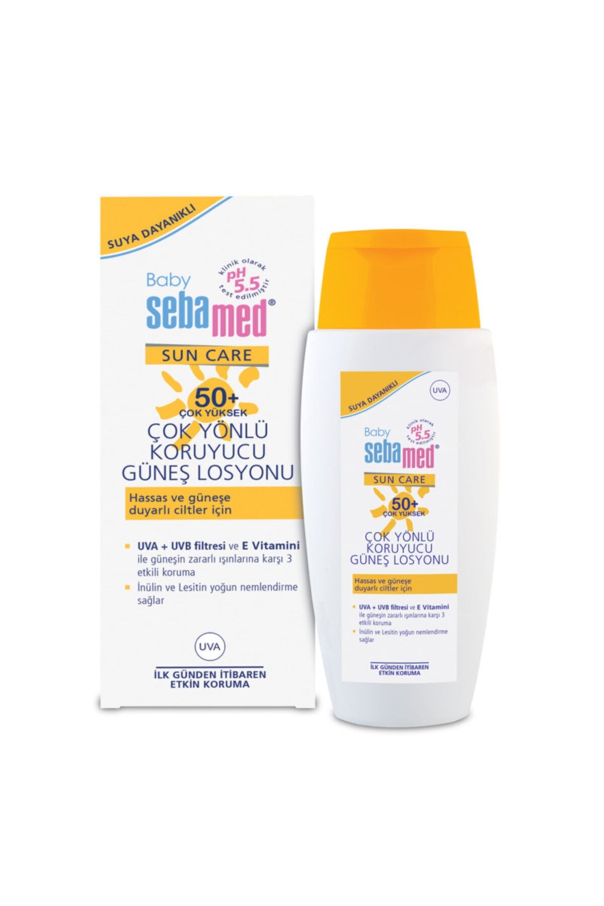sebamed baby sun 50 bebek gunes losyonu 150 ml fiyati yorumlari trendyol