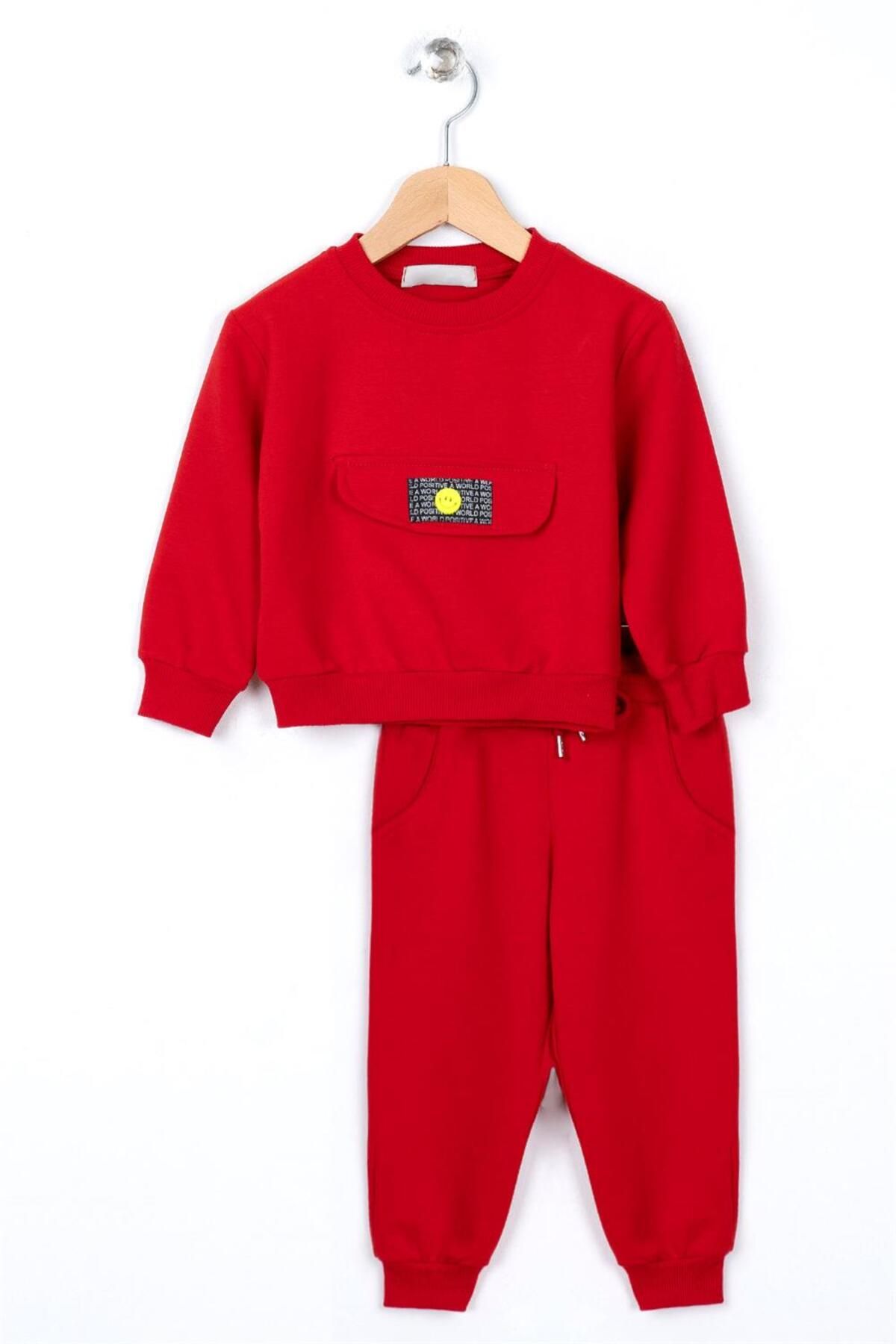 Red gucci hot sale tracksuit
