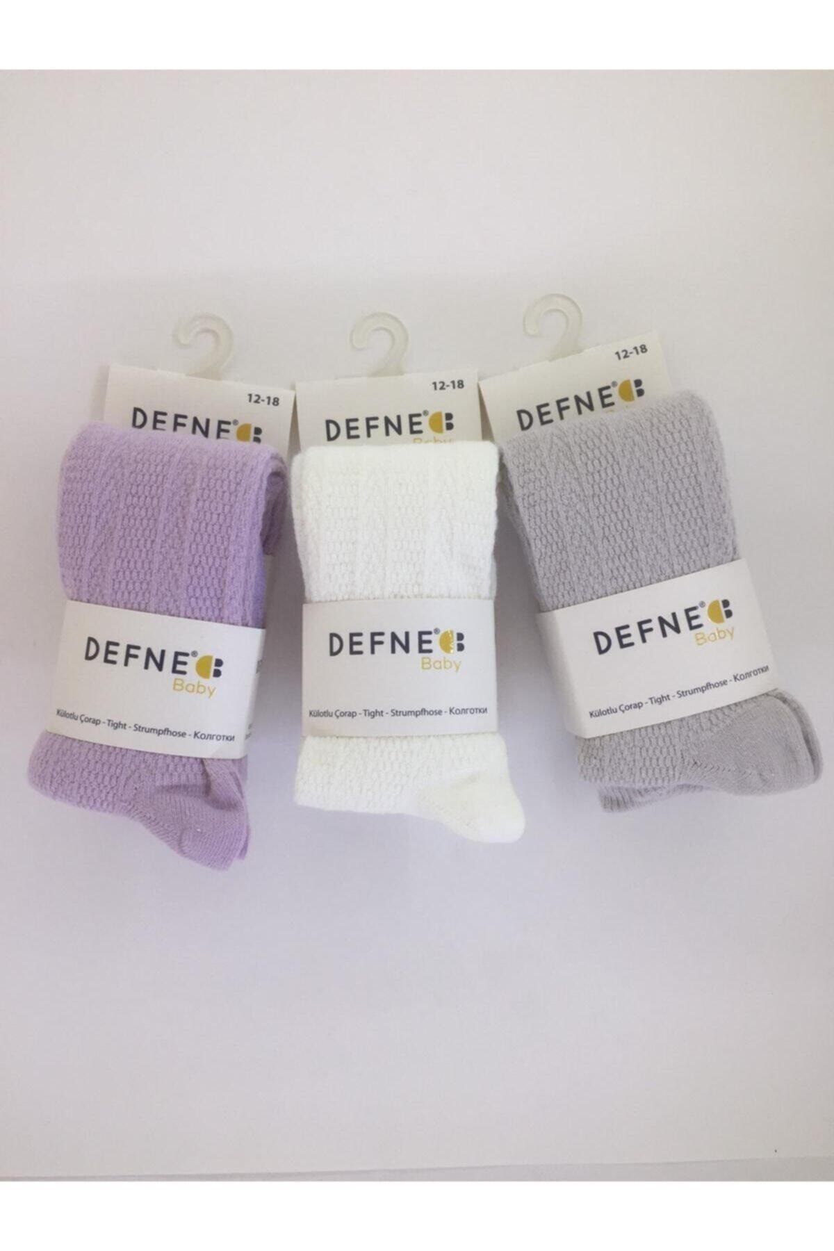 defne baby defne dokuma detayli 3lu bebek kulotlu corap fiyati yorumlari trendyol